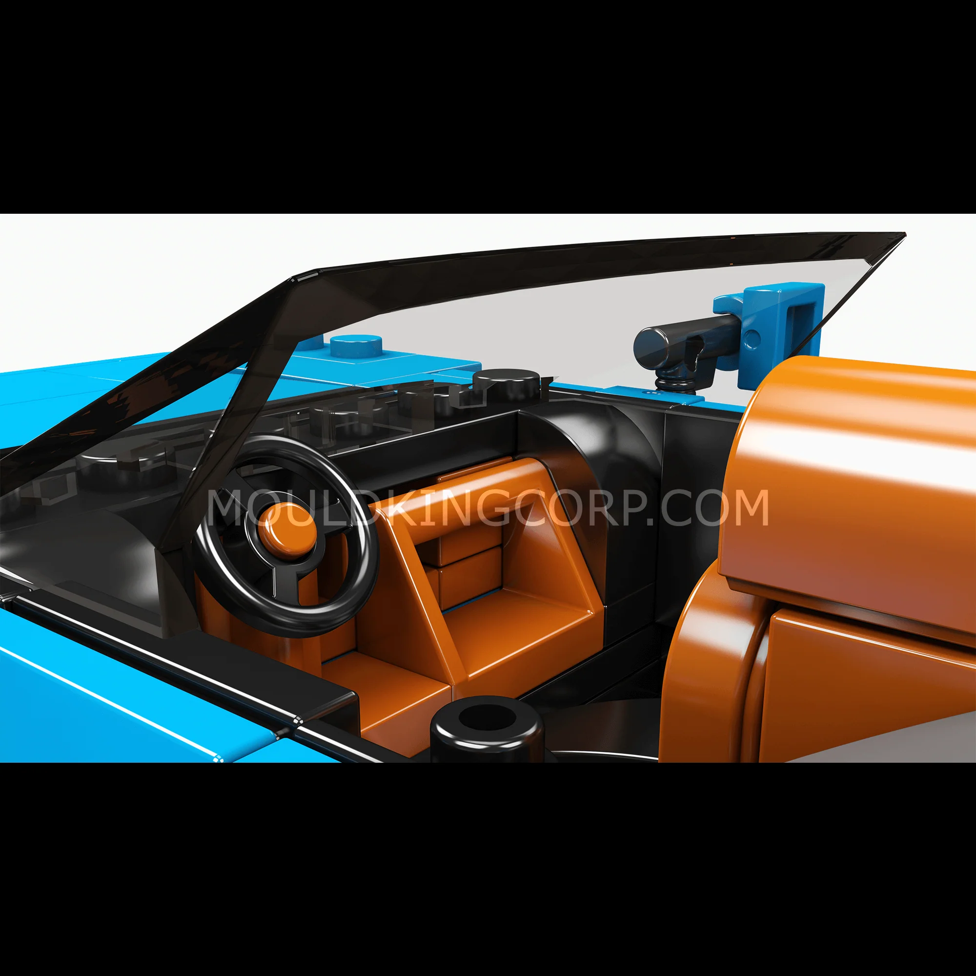 Mould King 27045 AMG GTC Convertible Car Model Building Set | 336 PCS - Image 2