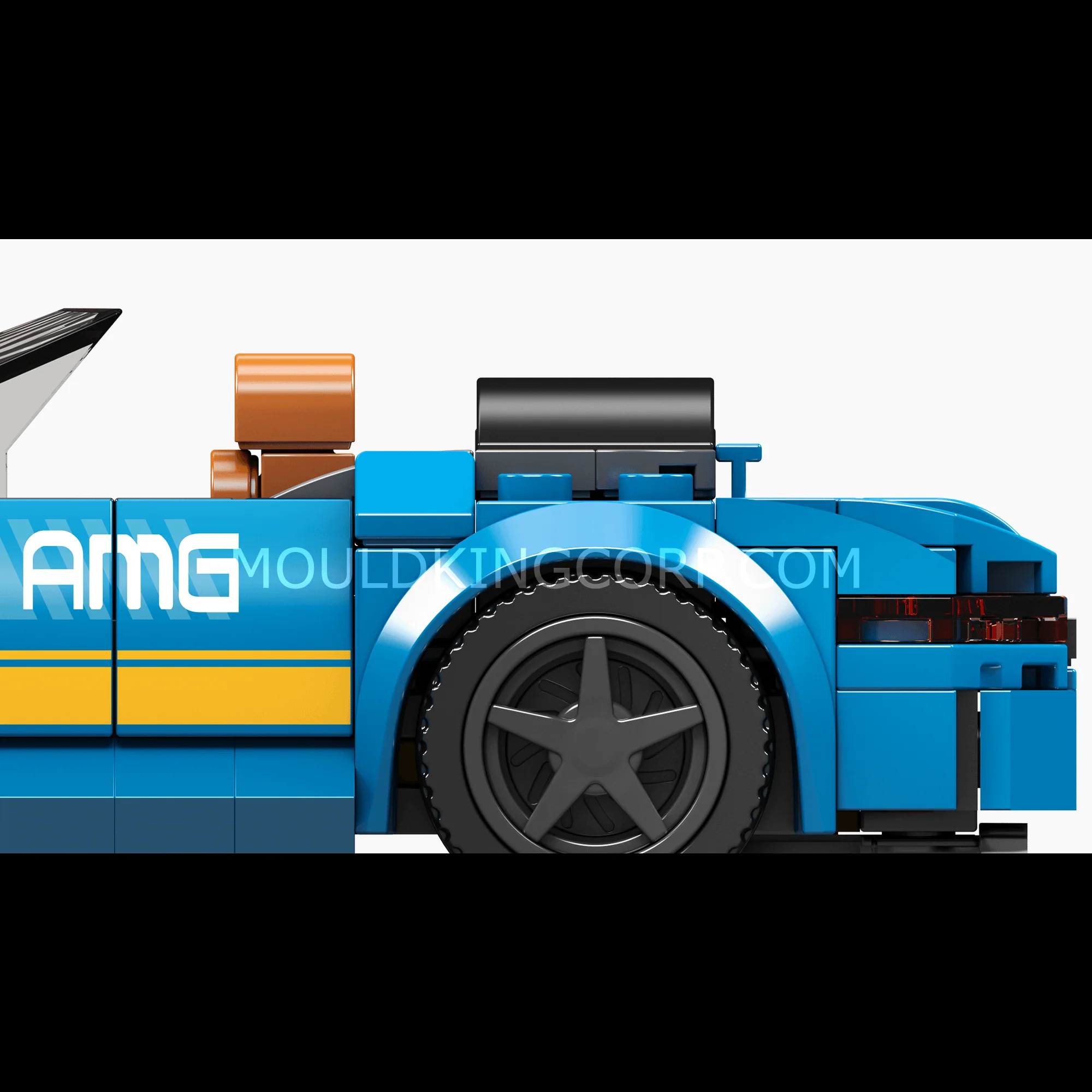 Mould King 27045 AMG GTC Convertible Car Model Building Set | 336 PCS - Image 3