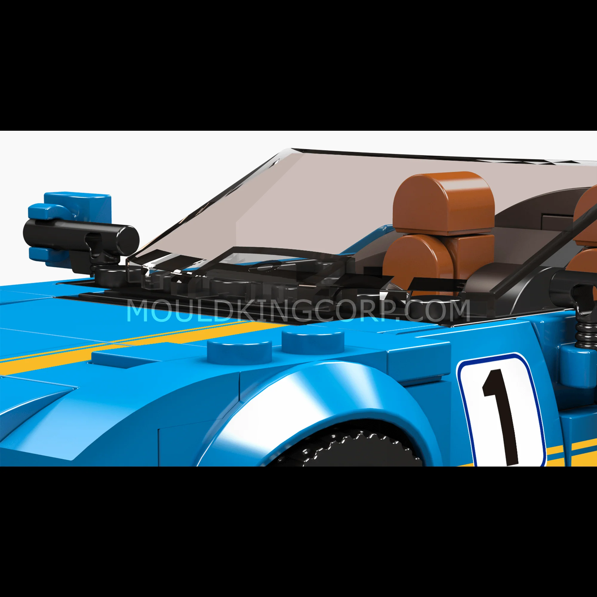 Mould King 27045 AMG GTC Convertible Car Model Building Set | 336 PCS - Image 4