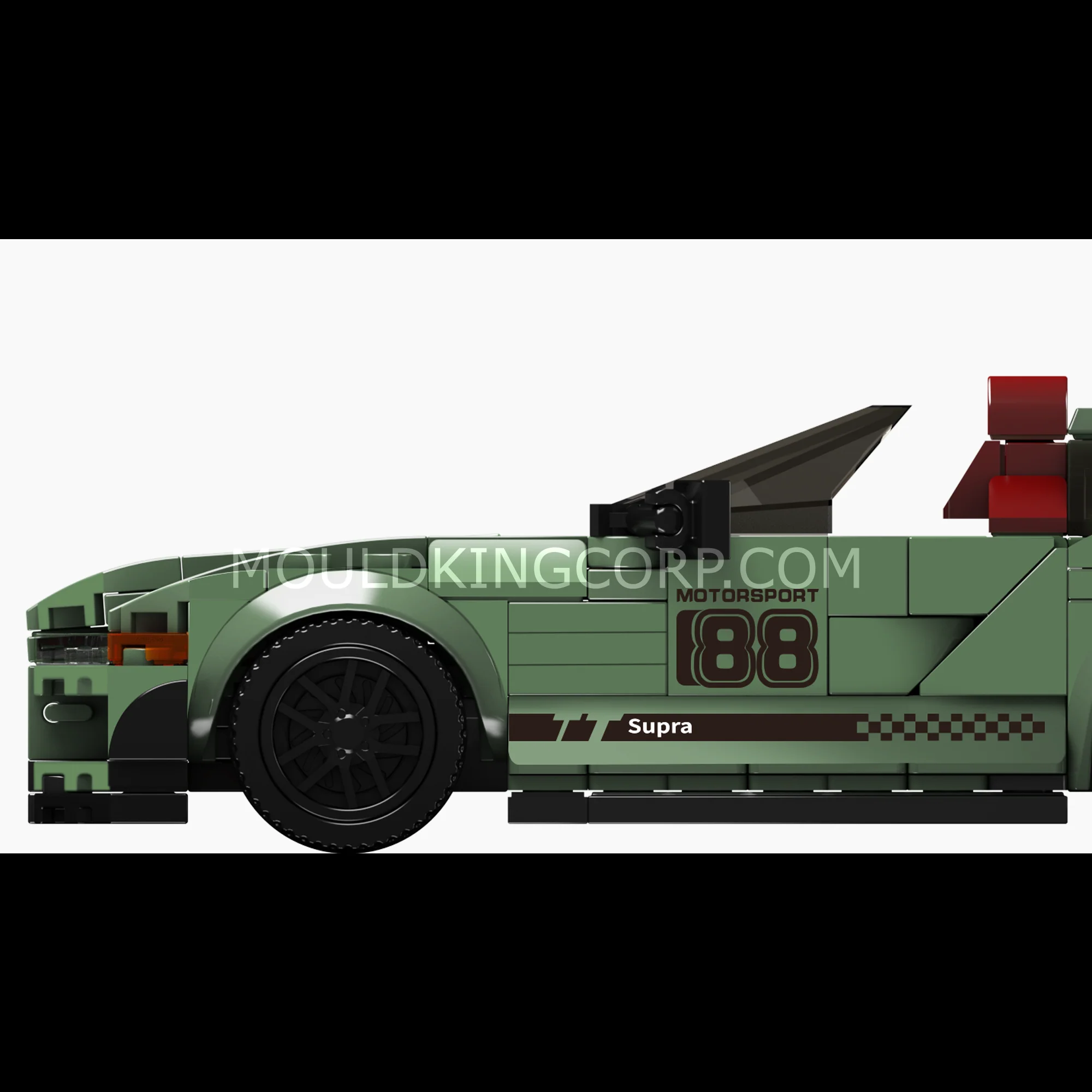 Mould King 27046 Supra Convertible Car Model Building Set | 348 Pcs - Image 3