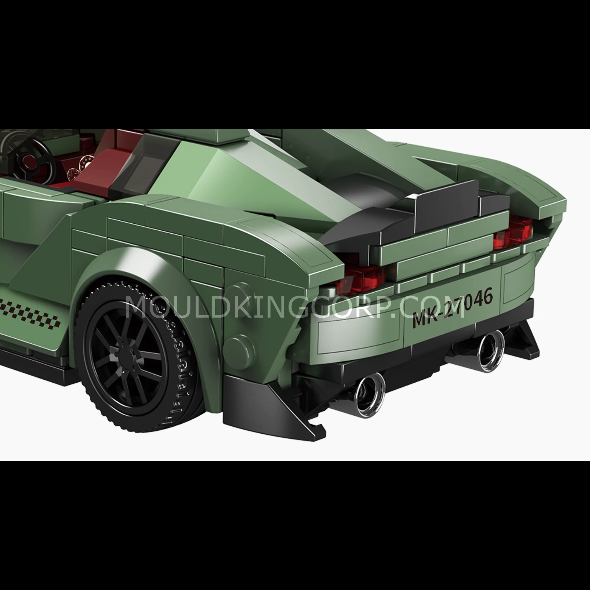 Mould King 27046 Supra Convertible Car Model Building Set | 348 Pcs - Image 5