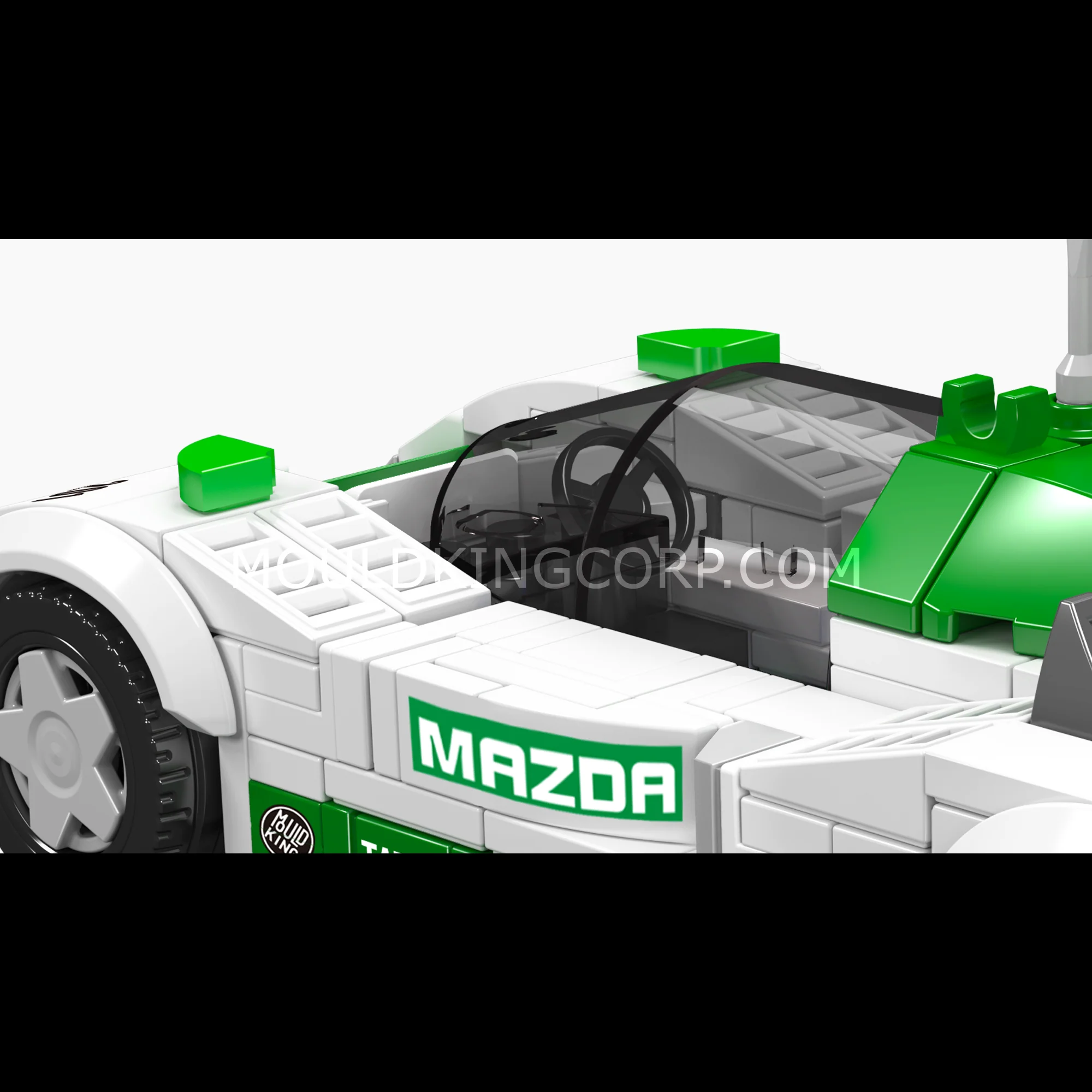 Mould King 27073 Race Car 787B Model Building Set | 325 Pcs - Image 2