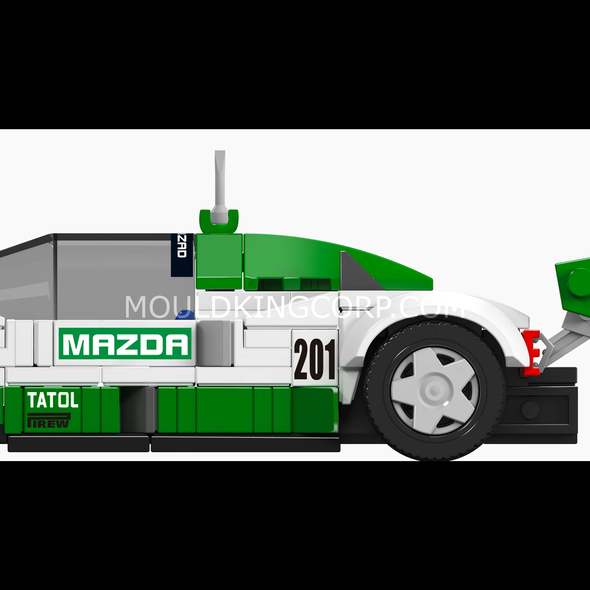 Mould King 27073 Race Car 787B Model Building Set | 325 Pcs - Image 3