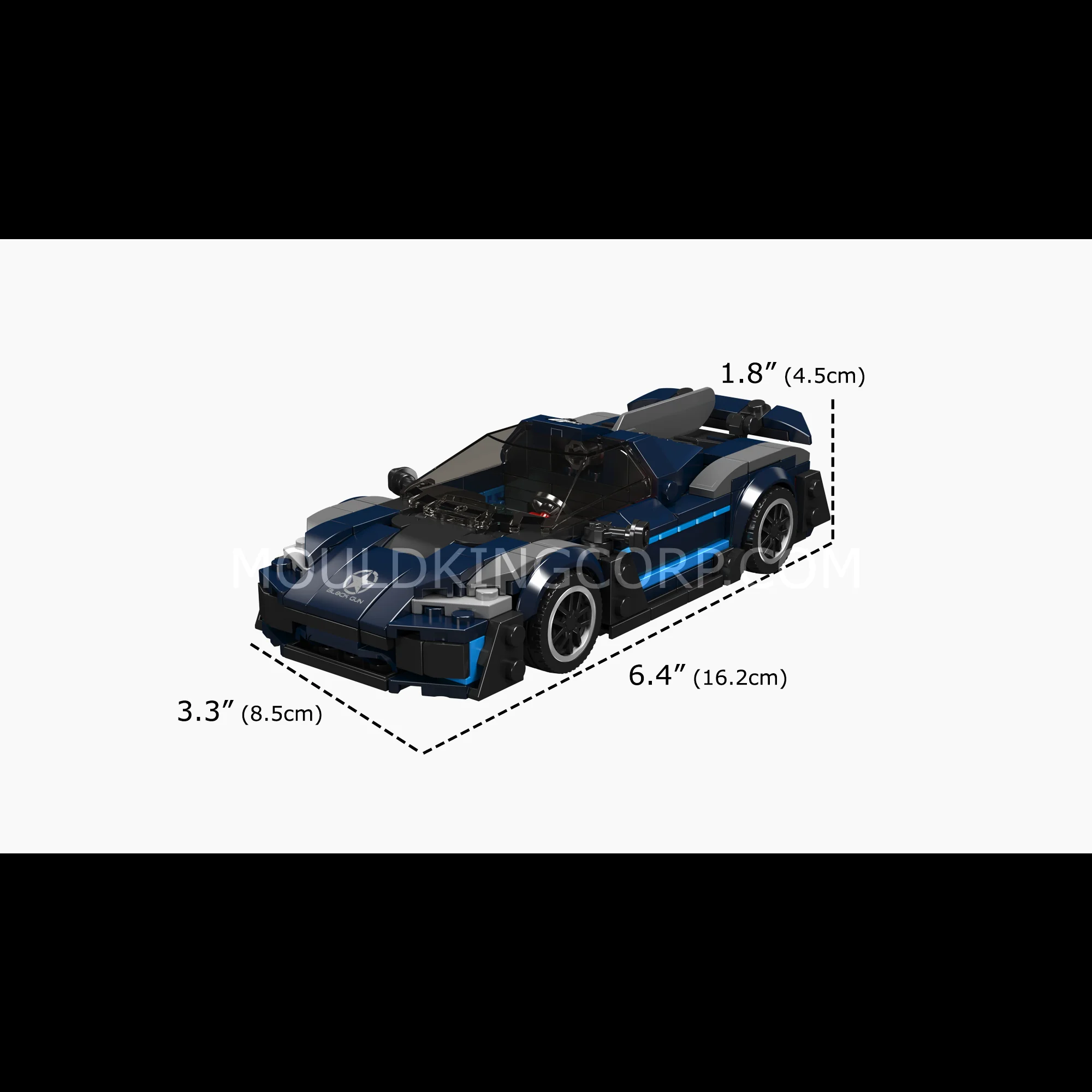 Mould King 27082 AMG One Supercar Building Set | 405 Pcs - Image 6