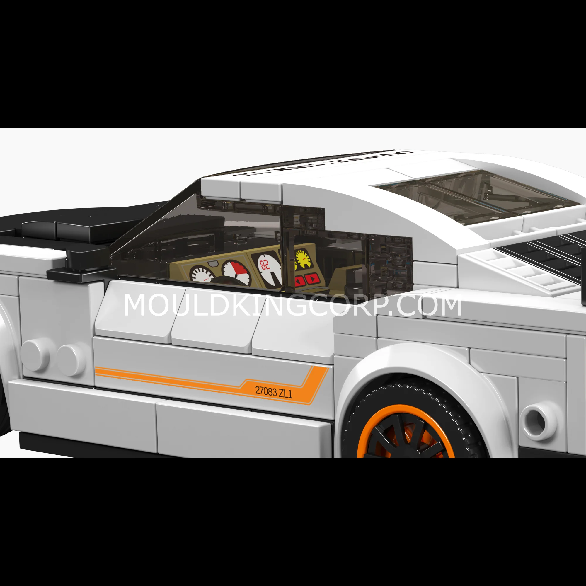Mould King 27083 Camaro Muscle Car Model Building Set | 421 Pcs - Image 2