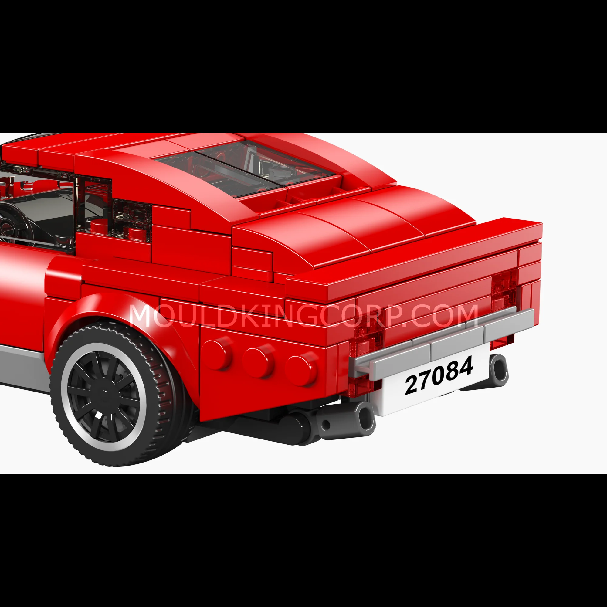Mould King 27084 Martin V8 Vintage Car Model Building Set | 365 Pcs - Image 5