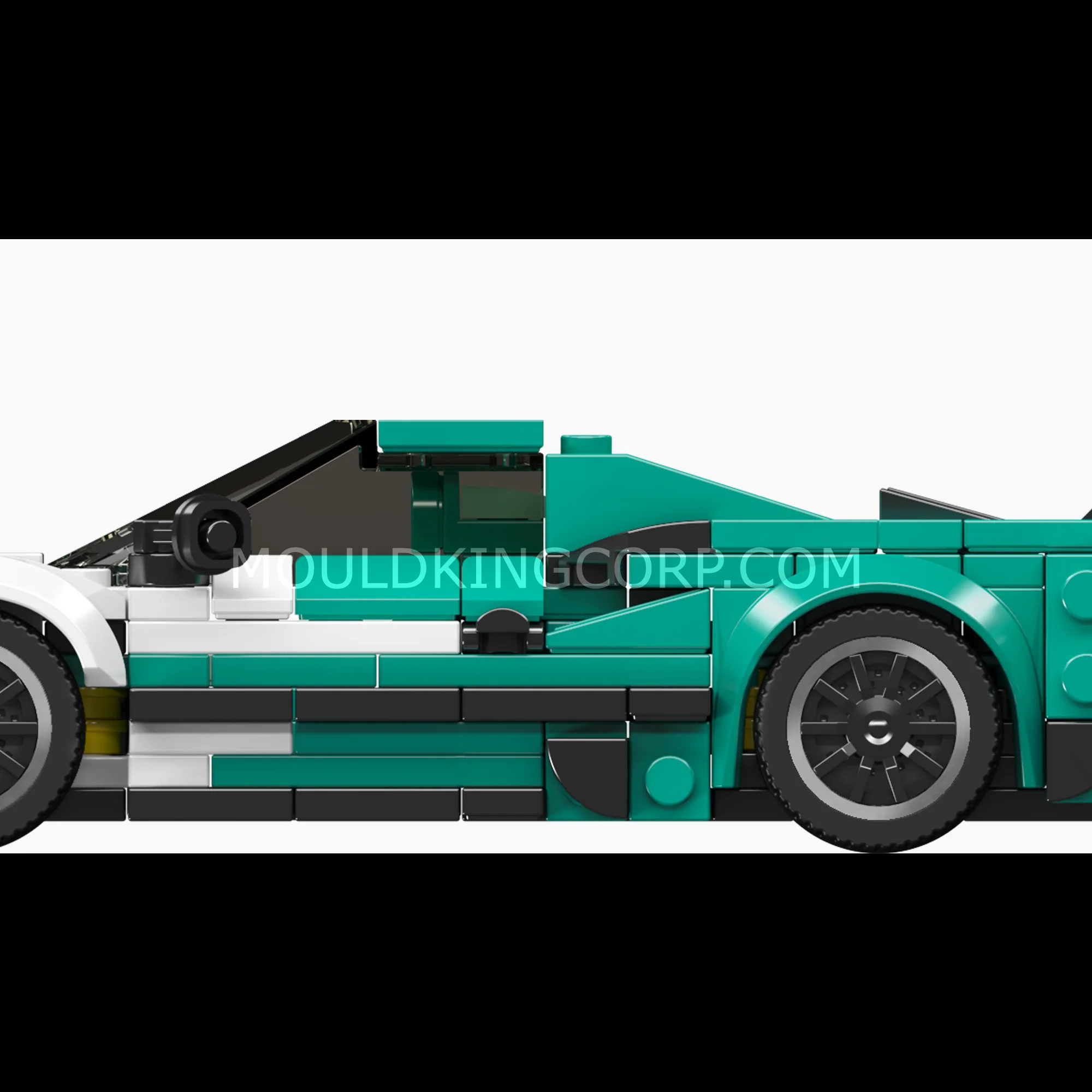 Mould King 27085 F8XX Supercar Model Building Set | 412 Pcs - Image 4