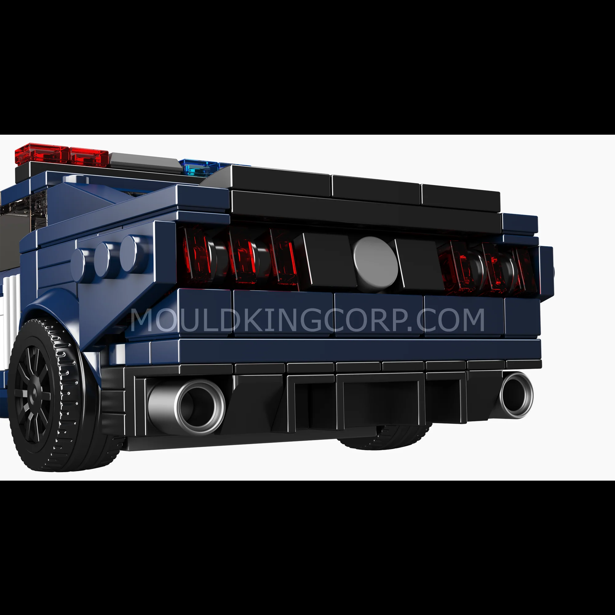 Mould King 27090 Shelby GT500 Police Car Building Set | 489 Pcs - Image 5