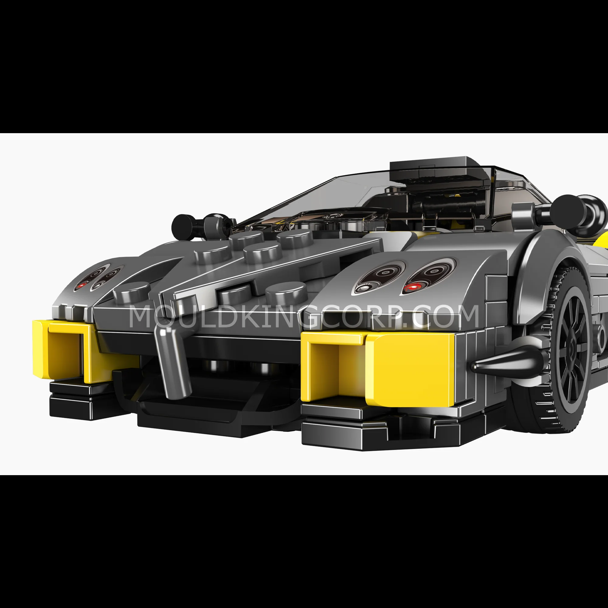 Mould King 27092 Huayra R Supercar Building Set | 390 Pcs - Image 3