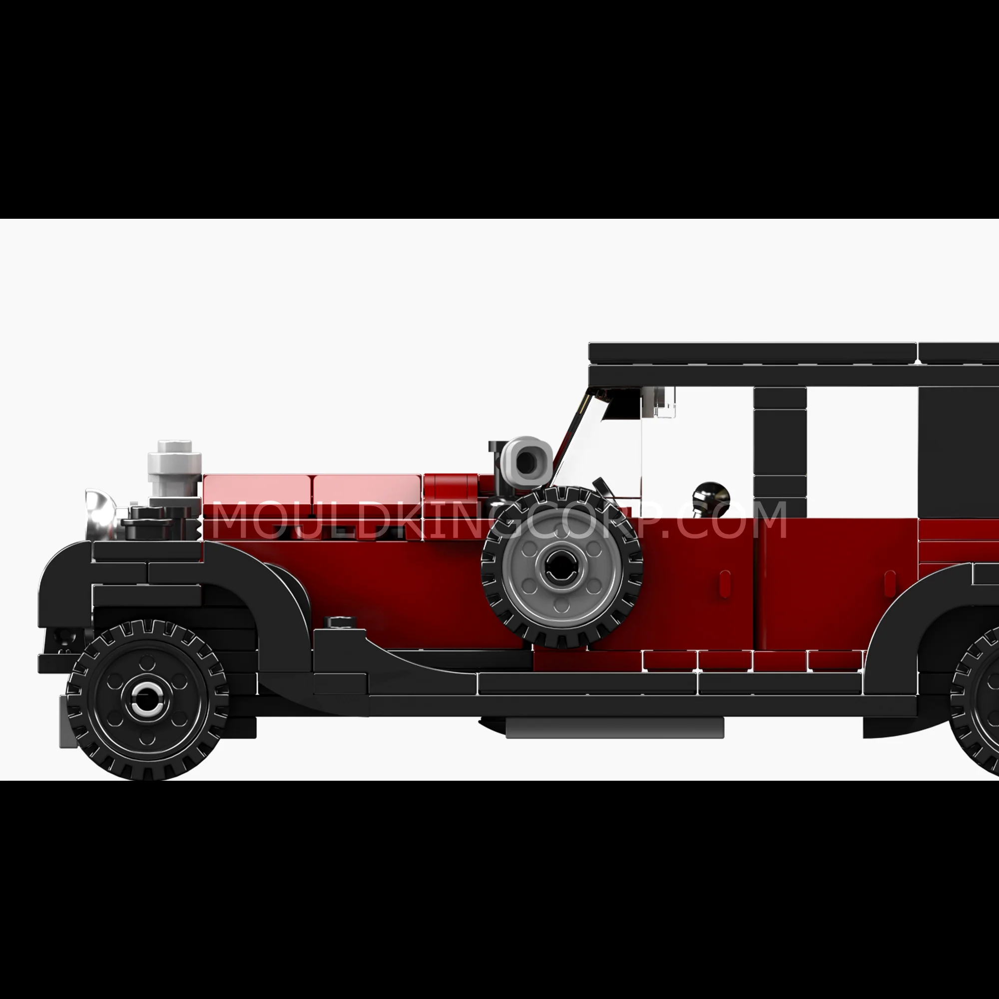 Mould King 27101 Vintage Super Luxury Car Building Set | 319 Pcs - Image 4