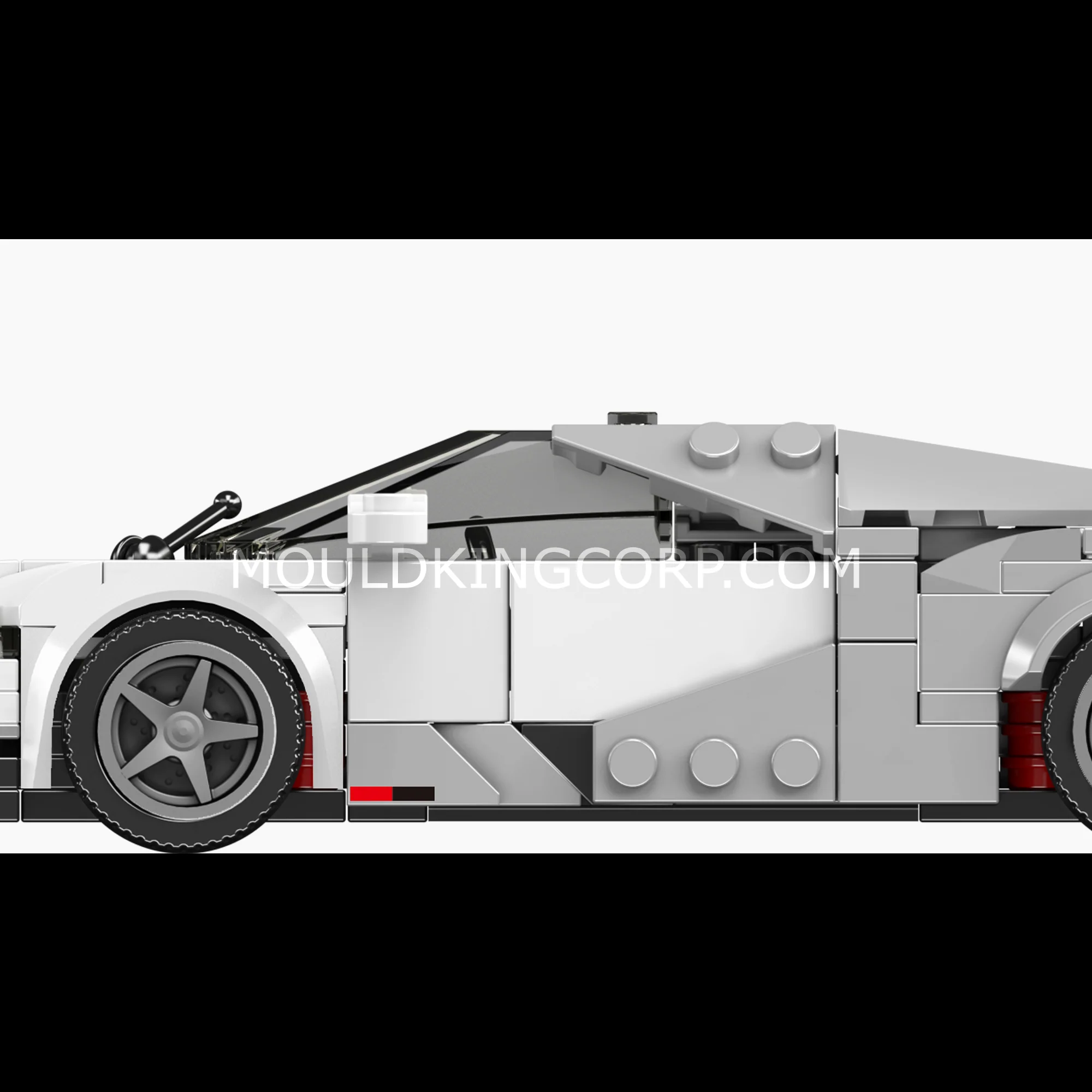 Mould King 27102 Tourbillon Hybrid Sports Car Building Set | 351 Pcs - Image 4