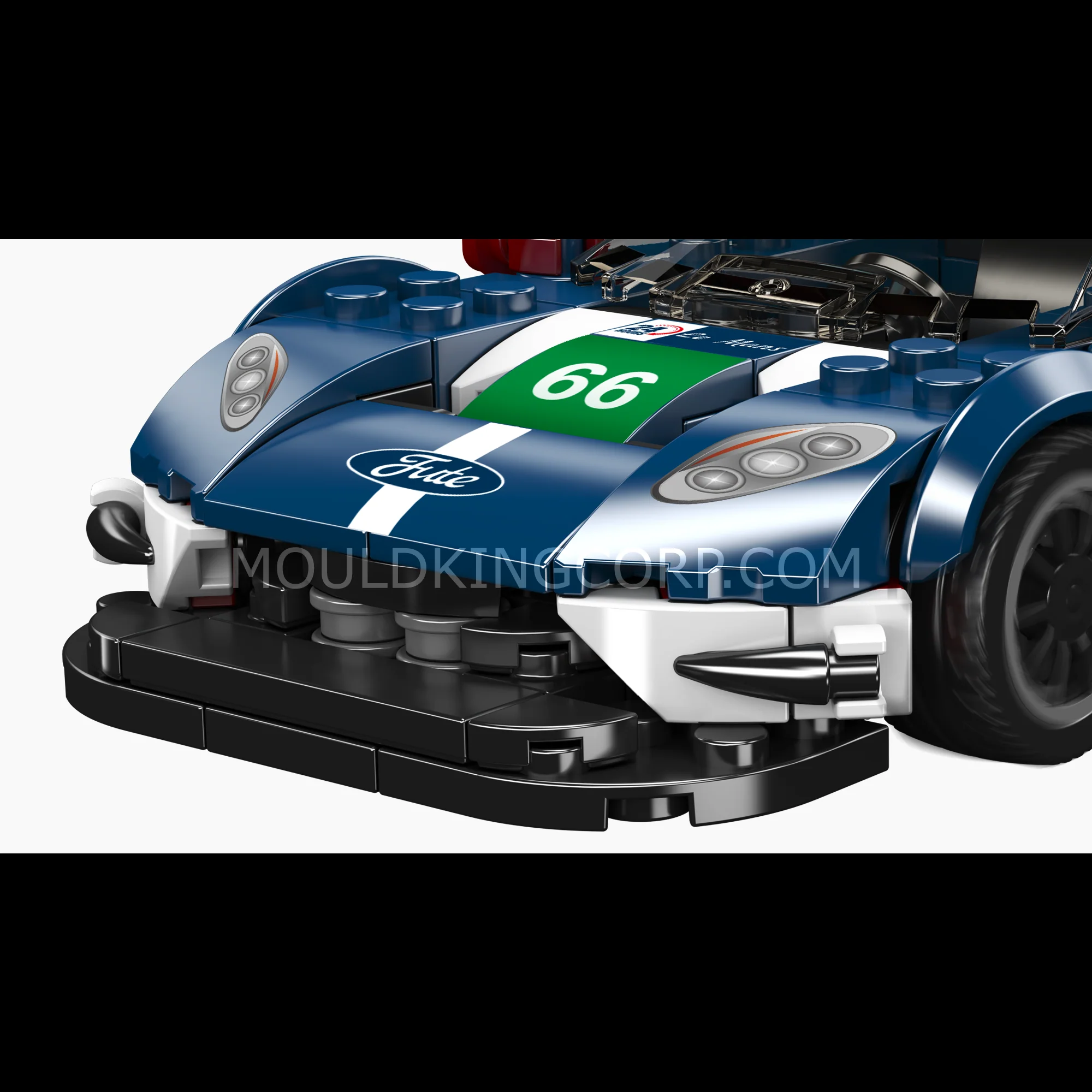 Mould King 27103 LeMans Endurance Racing Car Building Set | 347 Pcs - Image 3