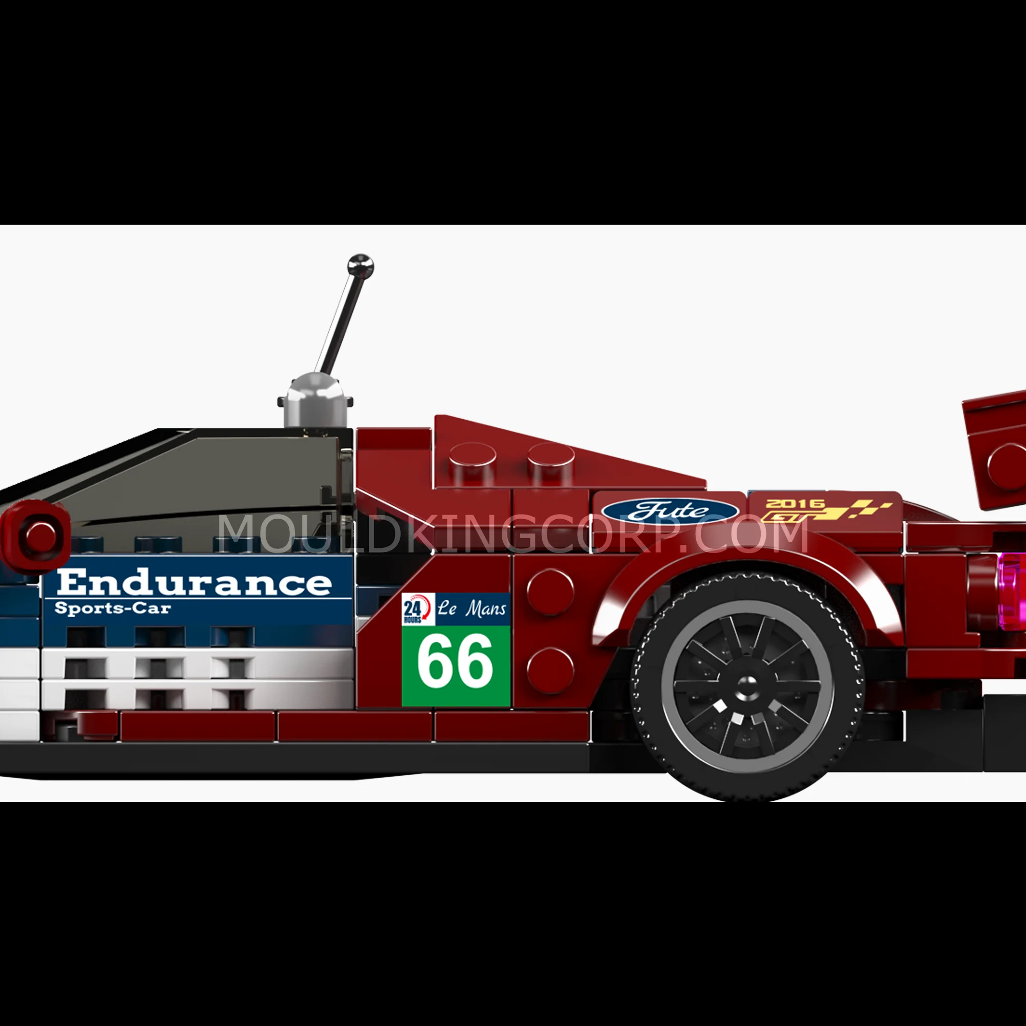Mould King 27103 LeMans Endurance Racing Car Building Set | 347 Pcs - Image 4