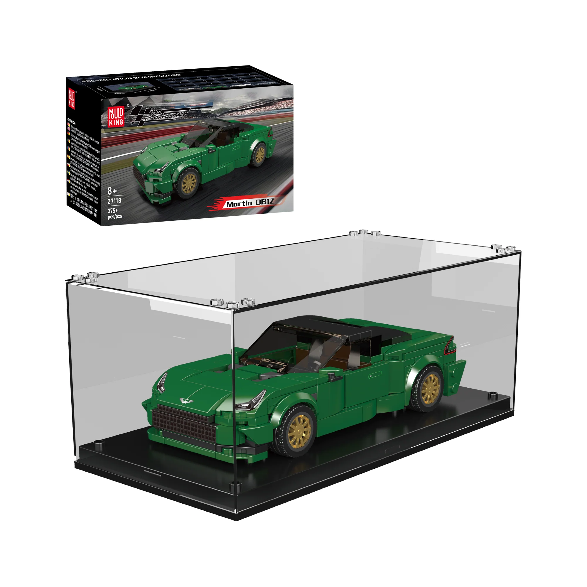 Mould King 27113 Martin DB12 Car Model Building Set | 375 Pcs