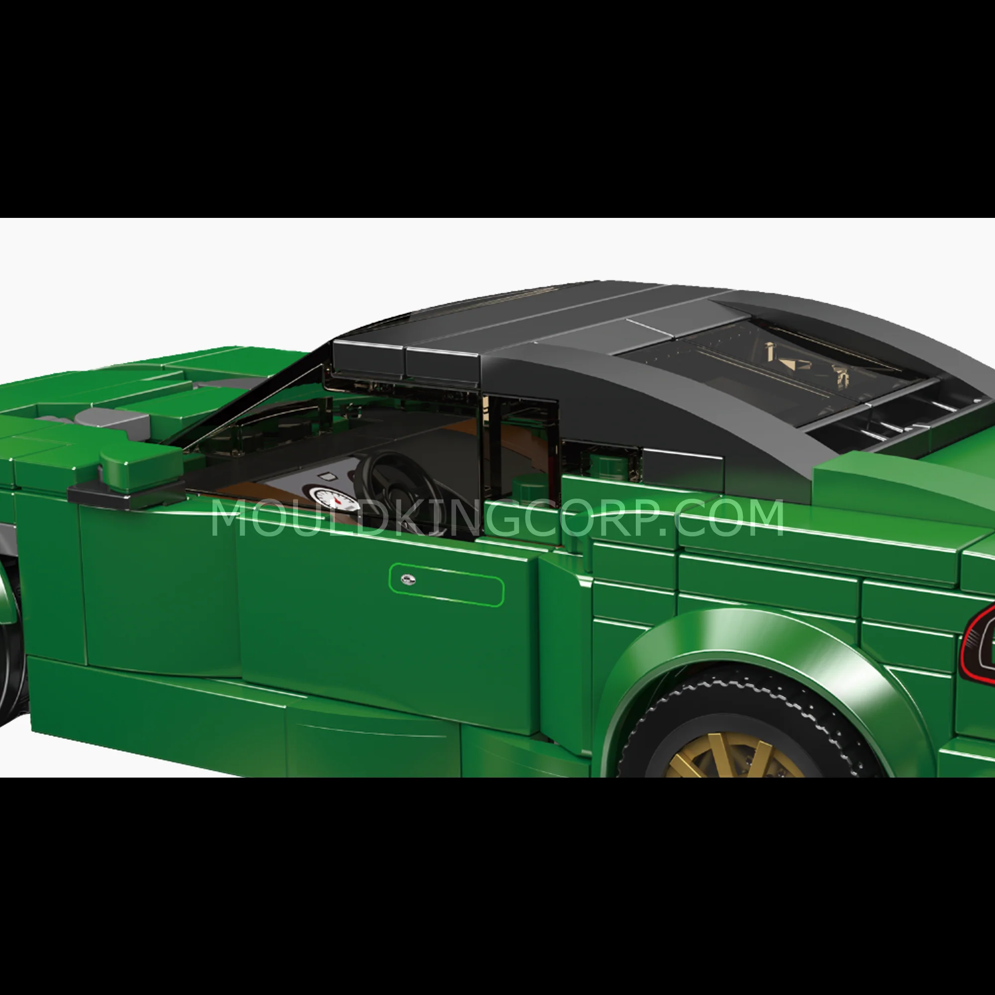 Mould King 27113 Martin DB12 Car Model Building Set | 375 Pcs - Image 2