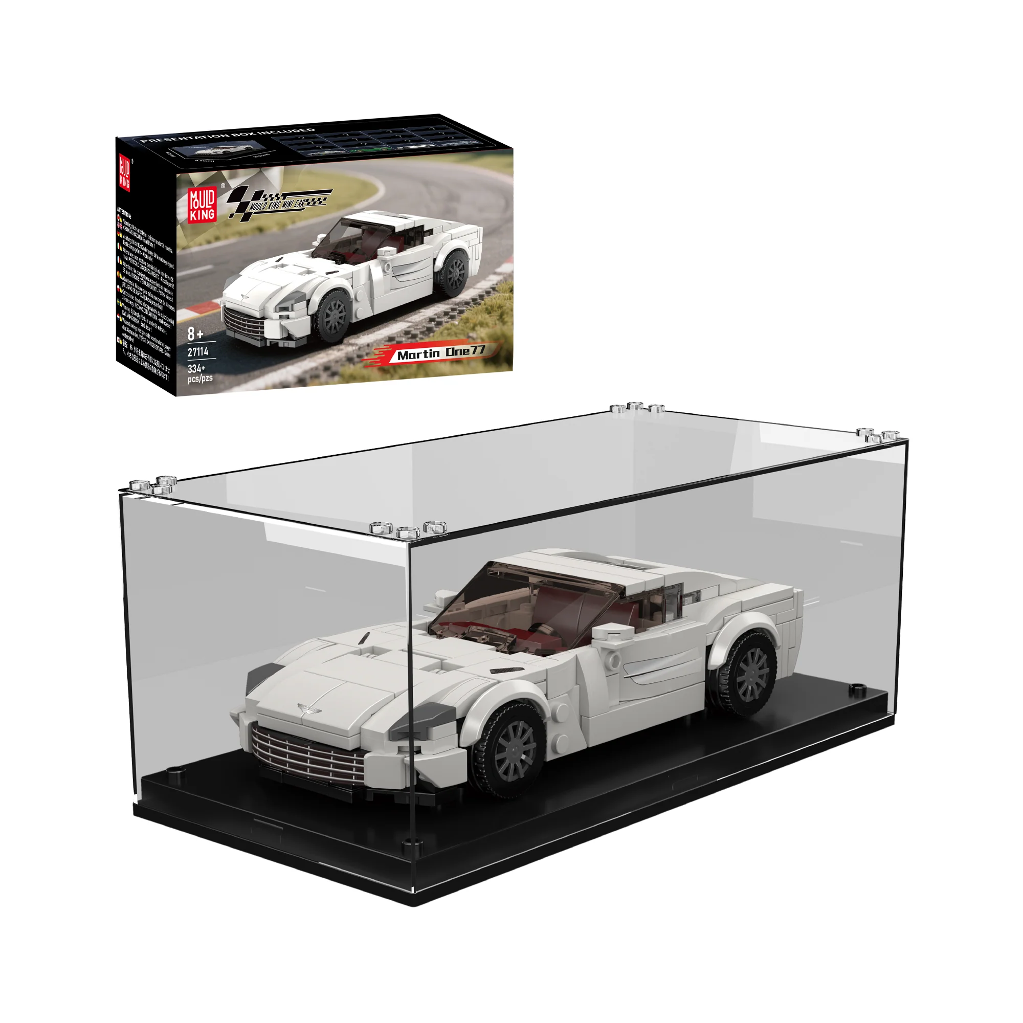Mould King 27114 Martin One-77 Car Model Building Set | 334 Pcs
