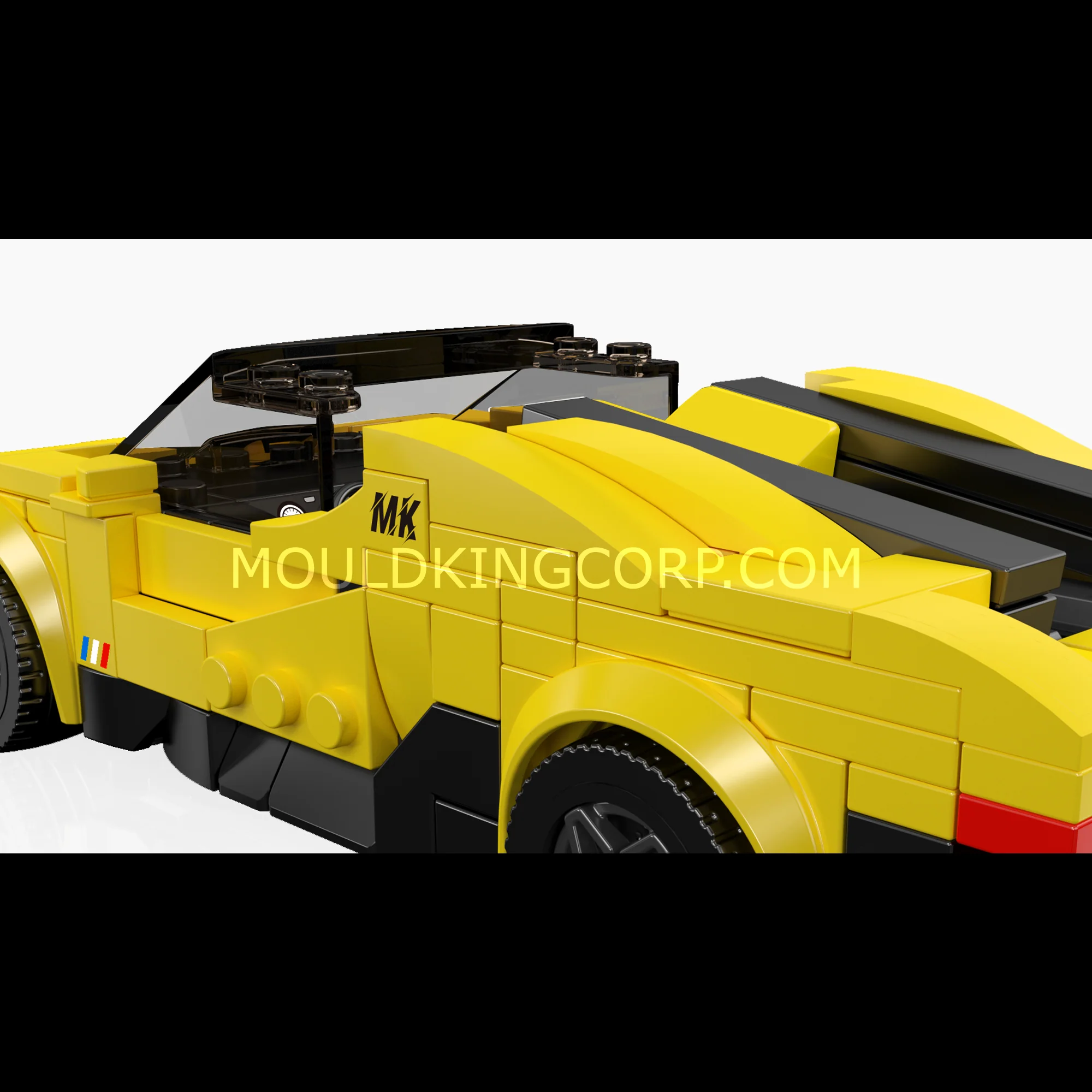 Mould King 27117 W16 Mistral Supercar Building Set | 376 Pcs - Image 2