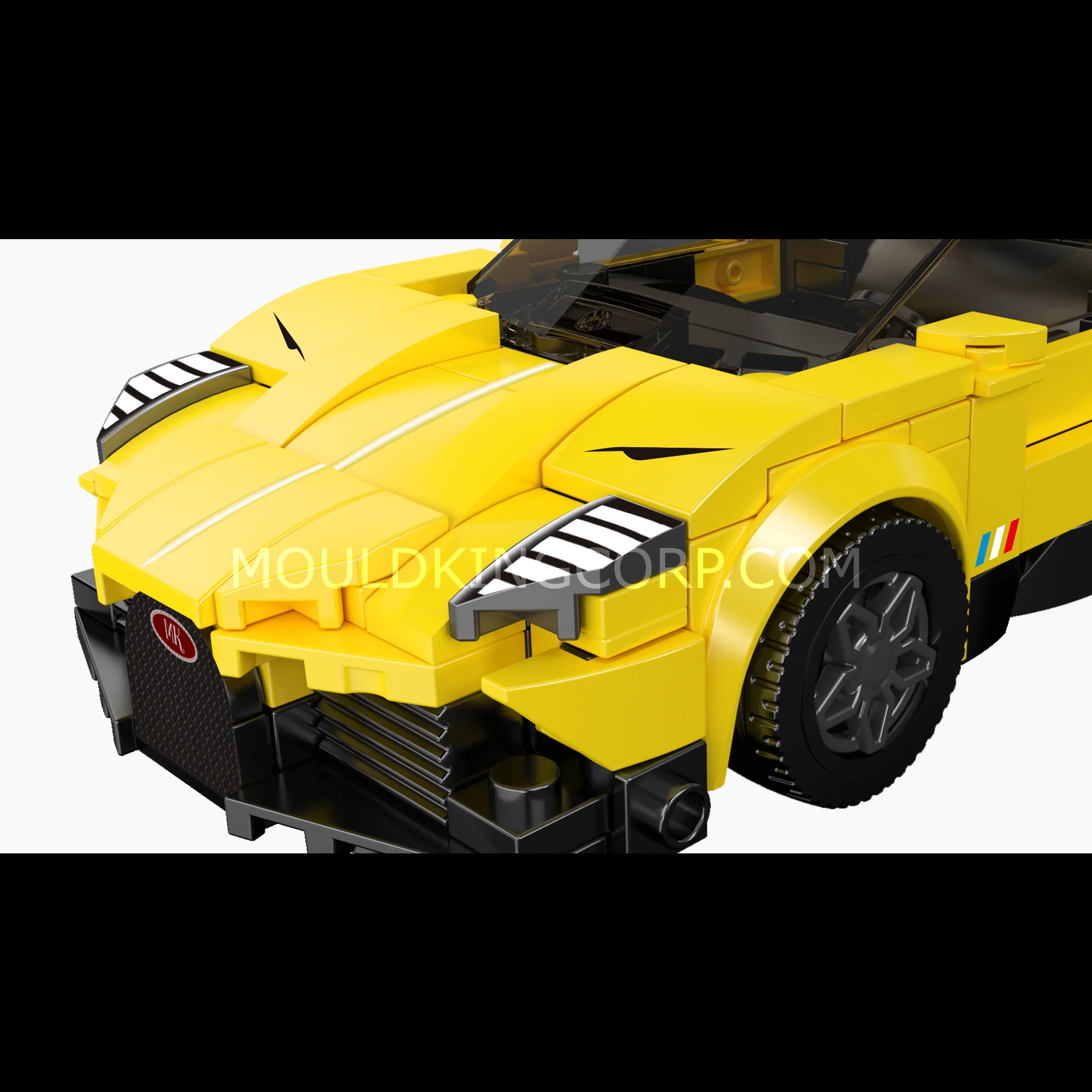 Mould King 27117 W16 Mistral Supercar Building Set | 376 Pcs - Image 3