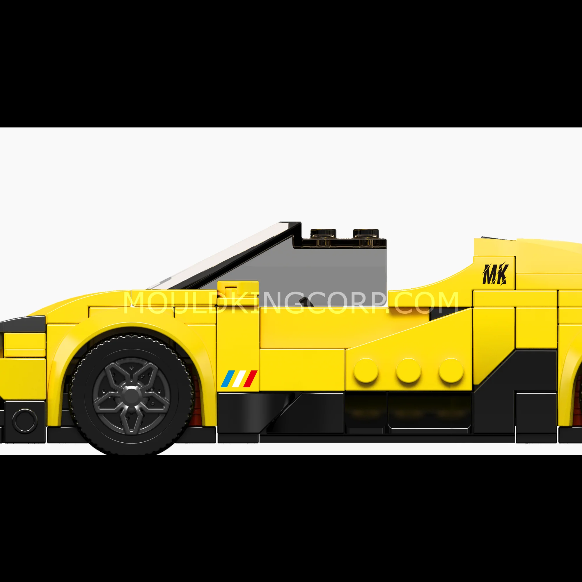 Mould King 27117 W16 Mistral Supercar Building Set | 376 Pcs - Image 4