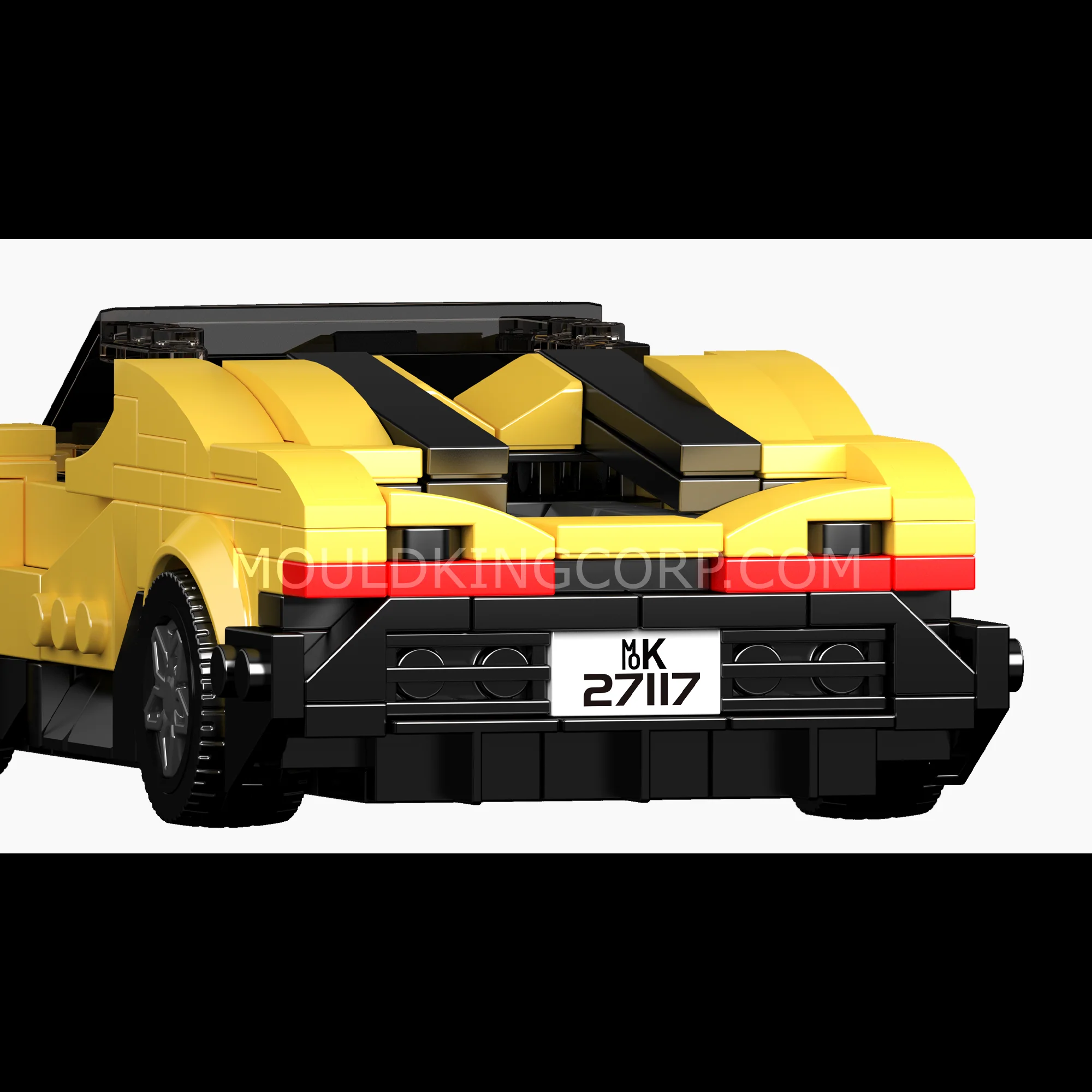 Mould King 27117 W16 Mistral Supercar Building Set | 376 Pcs - Image 5