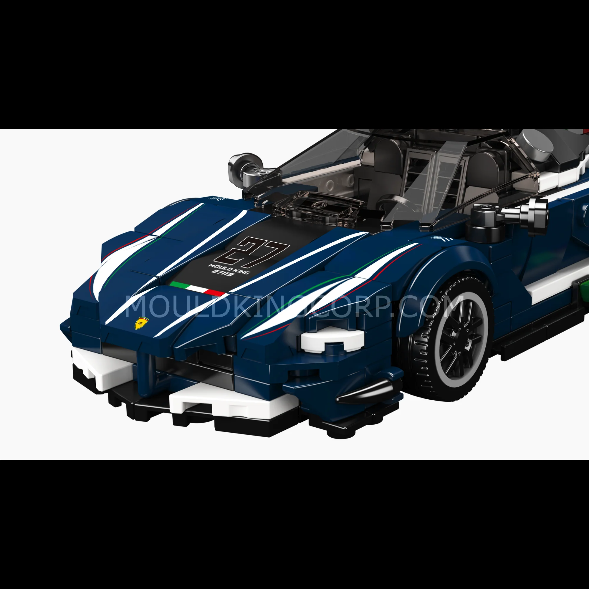 Mould King 27119 FXX-K EVO Racing Car Building Set | 416 Pcs - Image 3