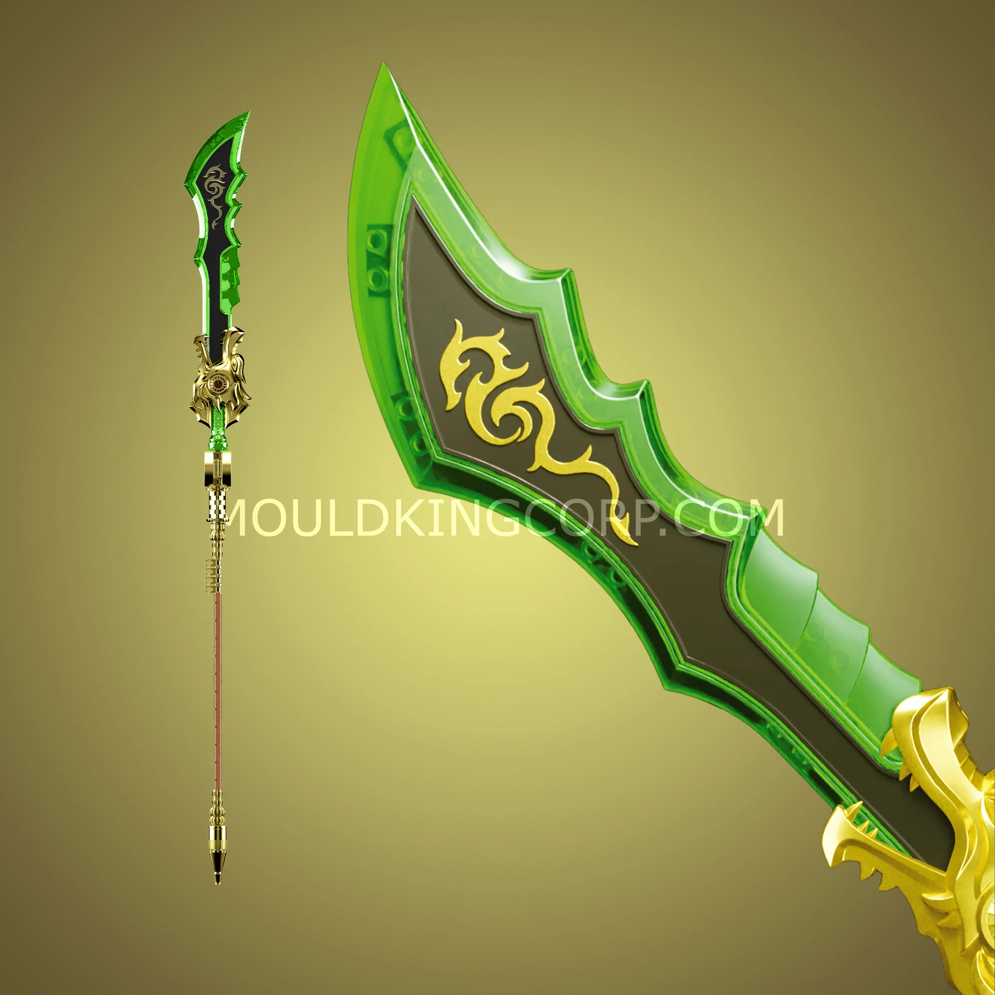 Mould King 93001 Guan Yu Legendary General Building Set - Image 4