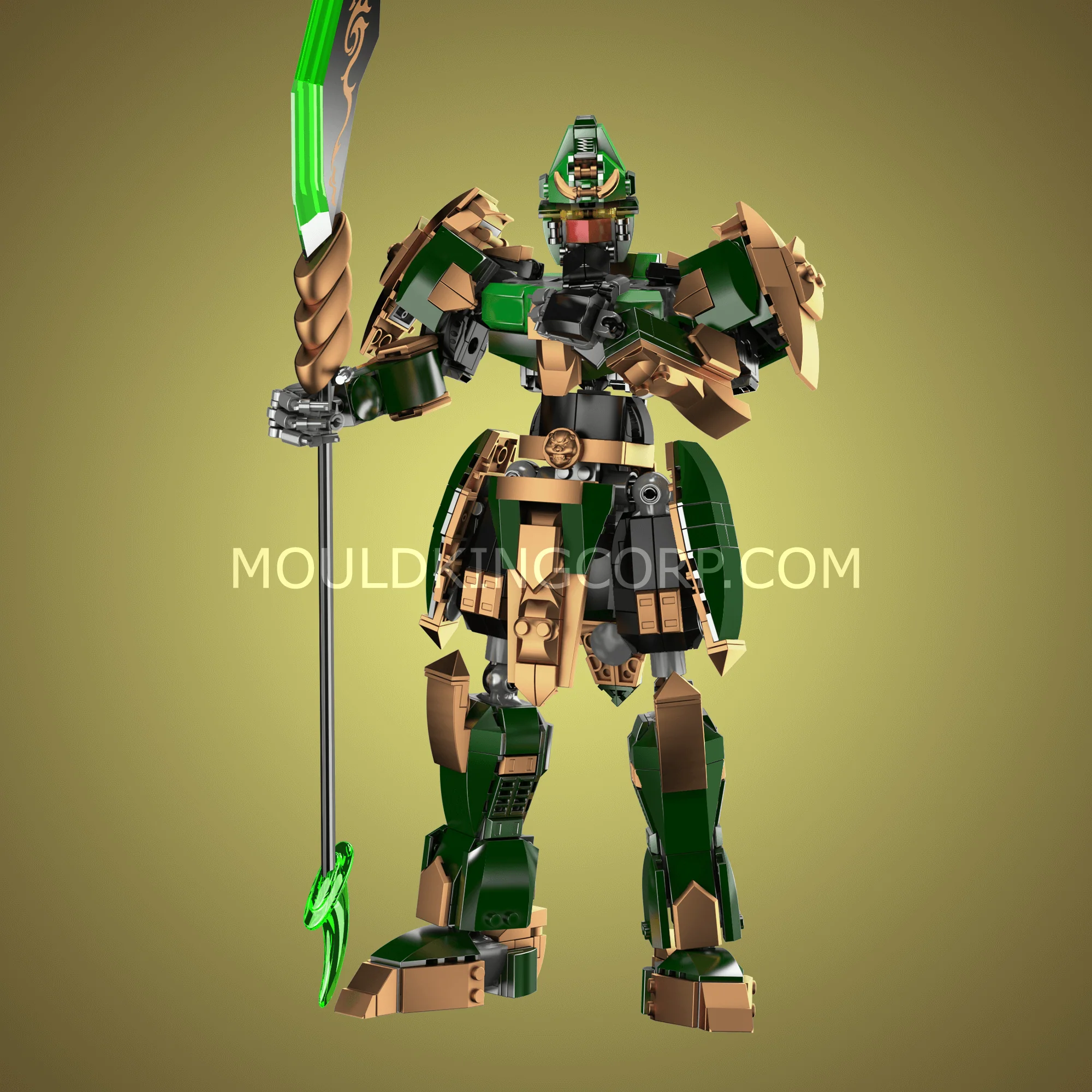 MOULD KING 93002 Legendary General Guan Yu Building Set | 744 PCS - Image 5