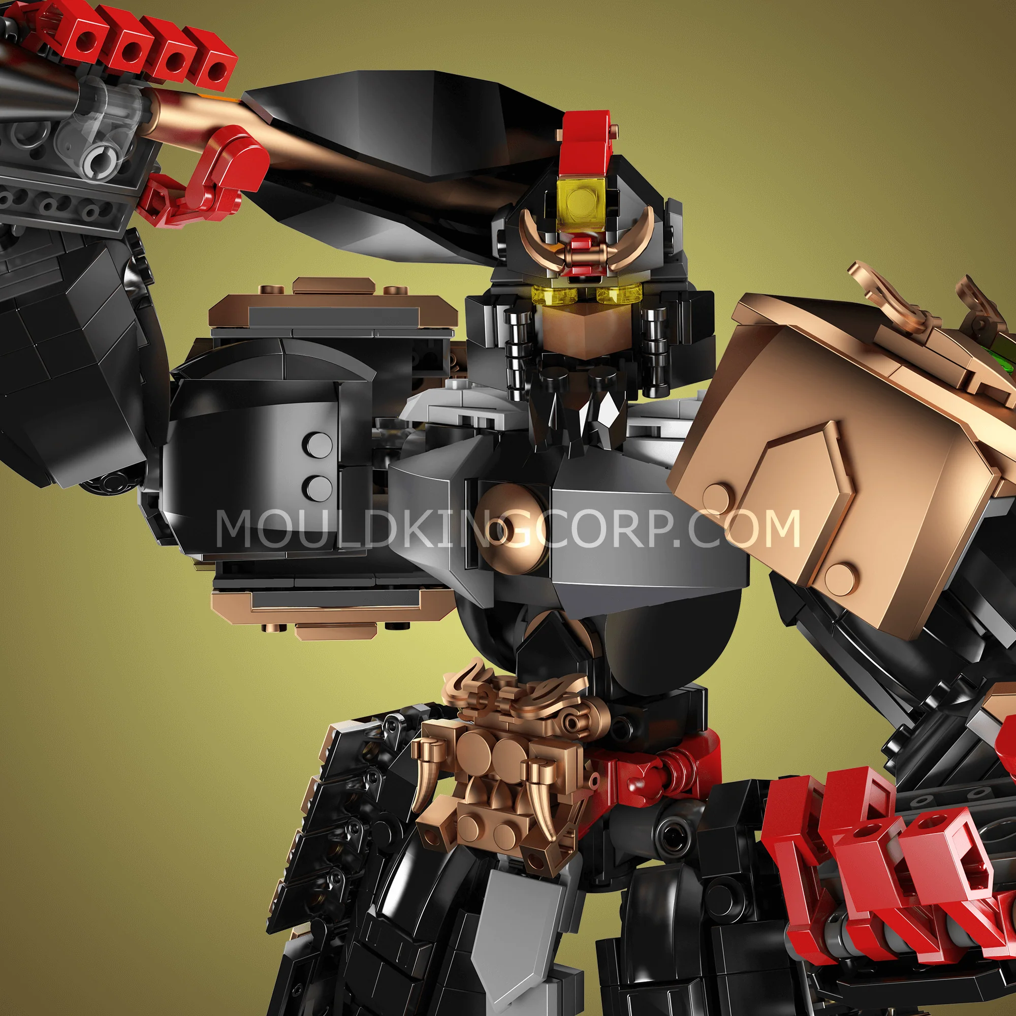 MOULD KING 93004 Legendary General Zhang Fei Building Set | 920 PCS - Image 3