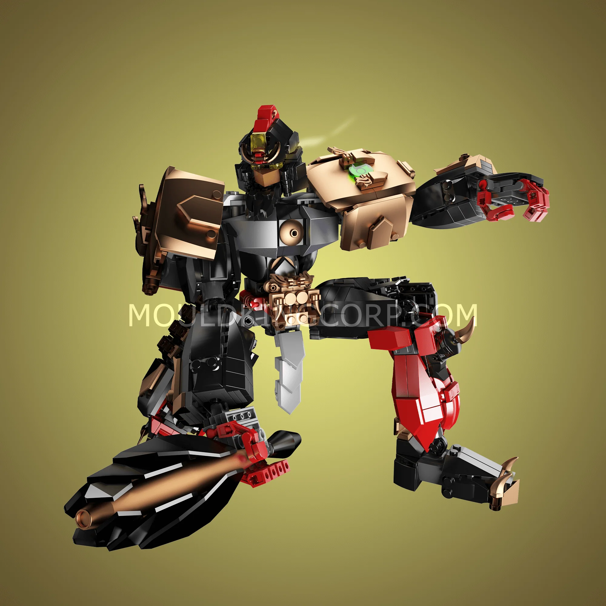 MOULD KING 93004 Legendary General Zhang Fei Building Set | 920 PCS - Image 5