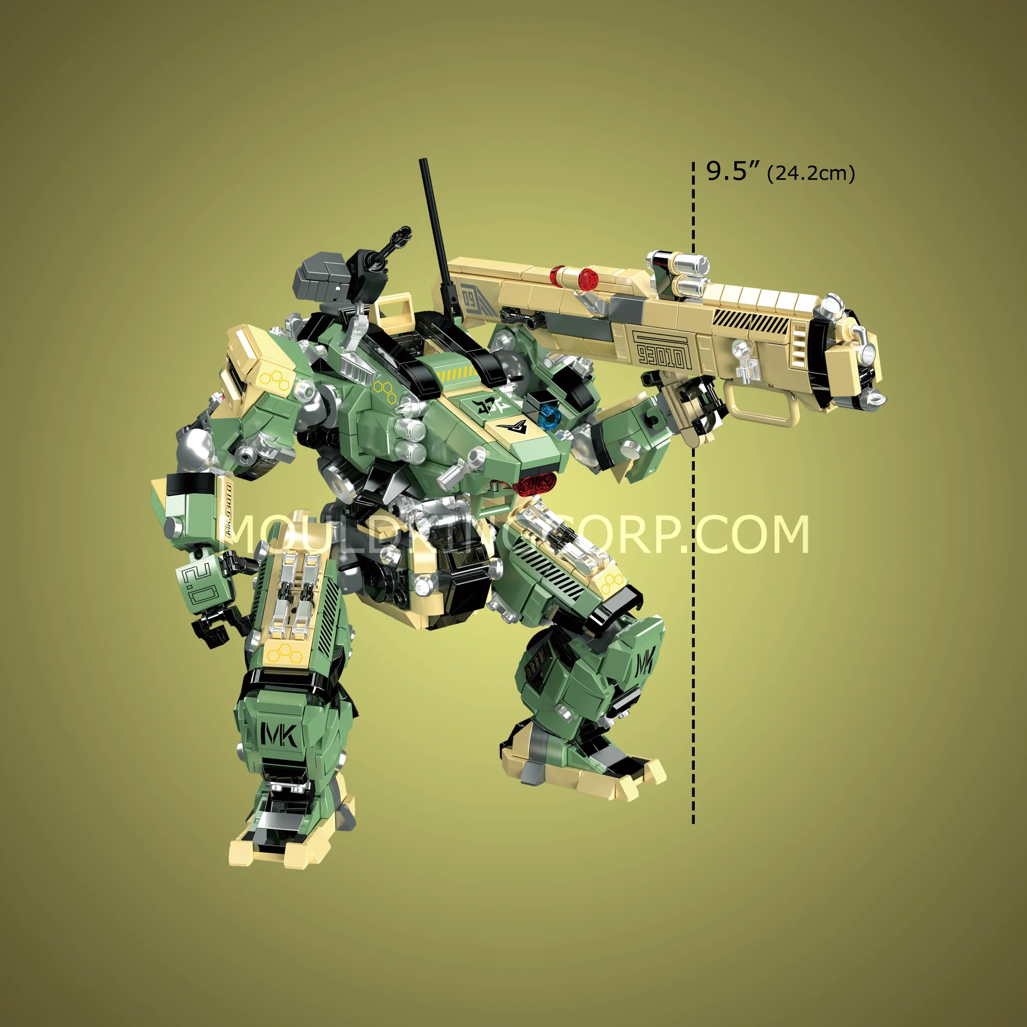 Mould King 93010 Heavy Combat Mecha Buillding Set | 2,050 Pcs - Image 5