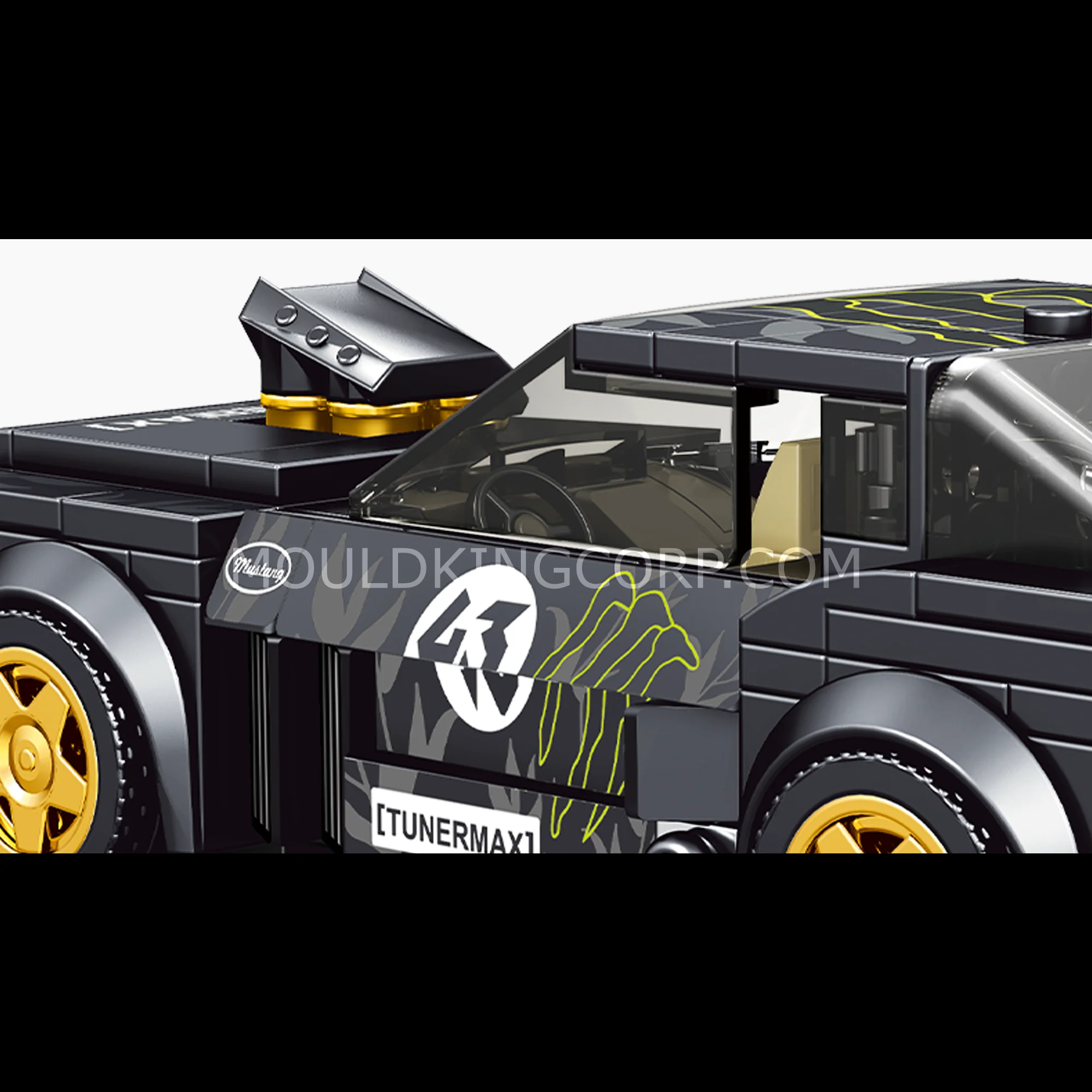 Mould King 27024S No. 1965 Mustang Car Model Building Set | 414 Pcs - Image 3