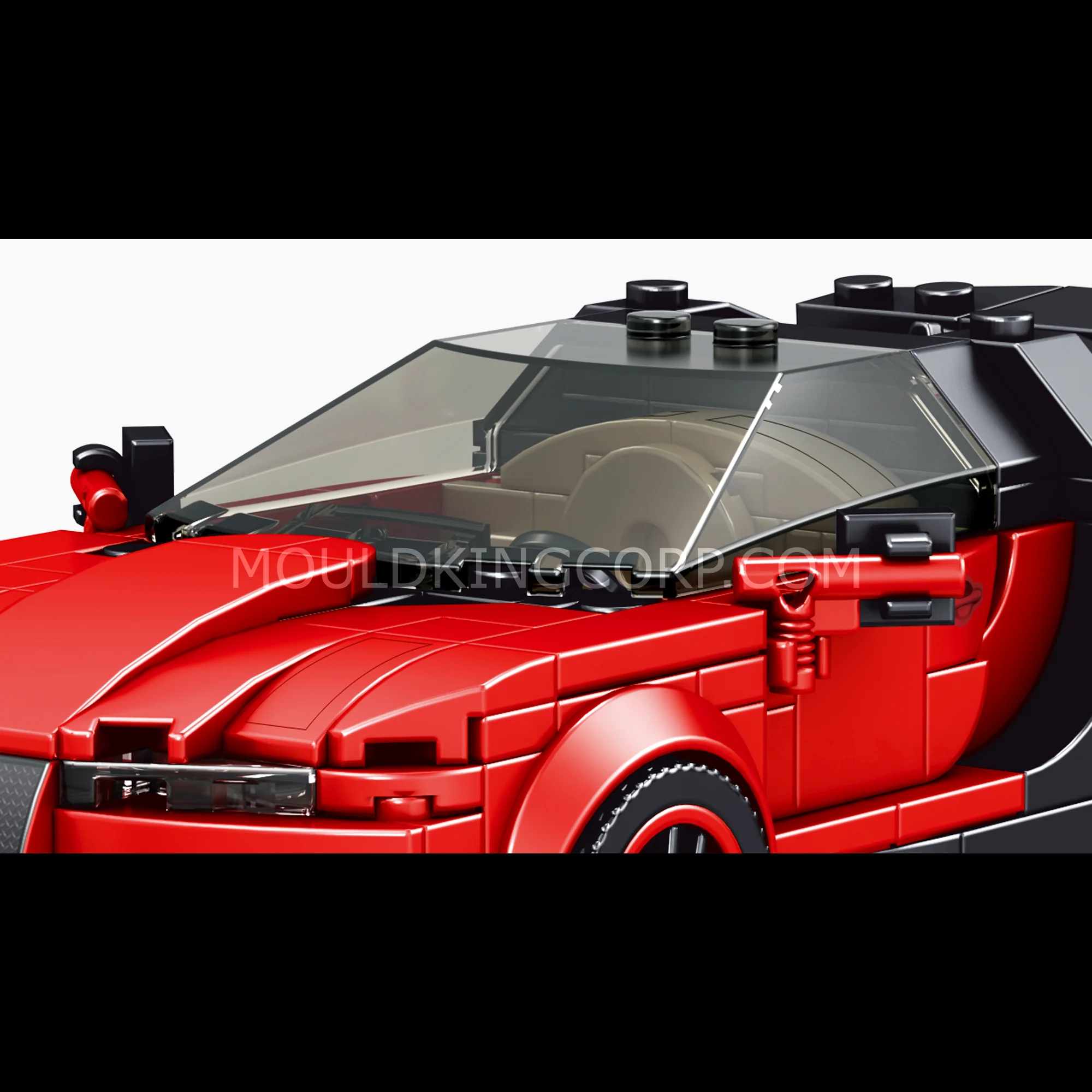 Mould King 27027 NO. Veyron Car Model Building Toy Set | 370 PCS - Image 3
