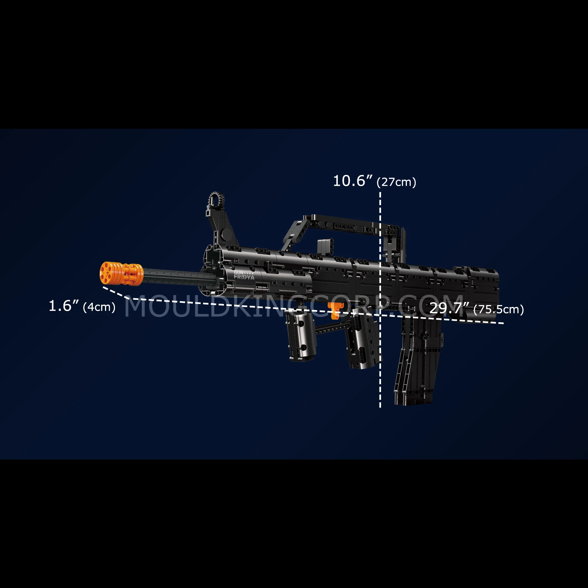 MOULD KING 14005S QBZ-95 Rifle Building Toy Gun | 874 CPS - Image 6
