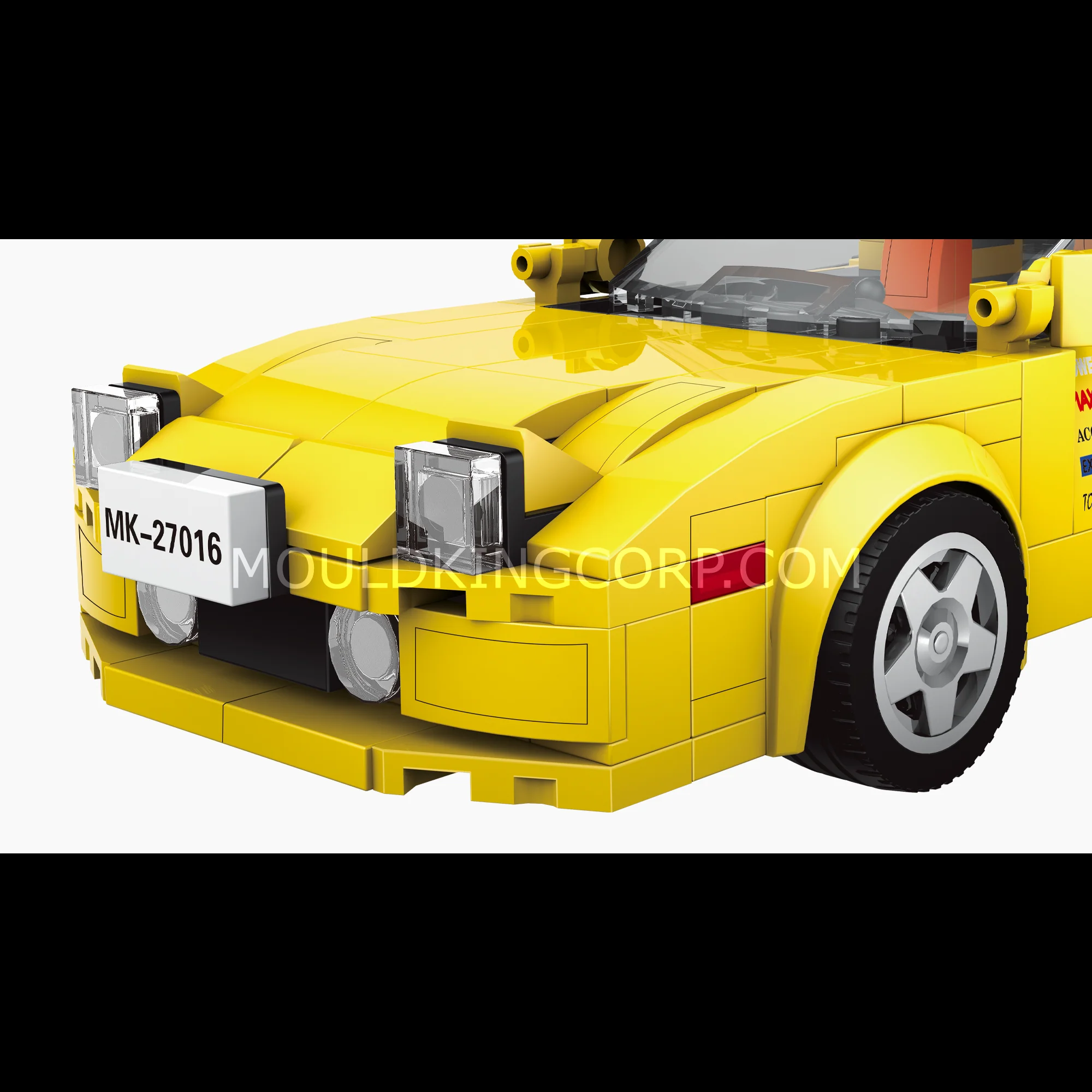 Mould King 27016 RX7 FD35 Car Model Building Set | 329 PCS - Image 4