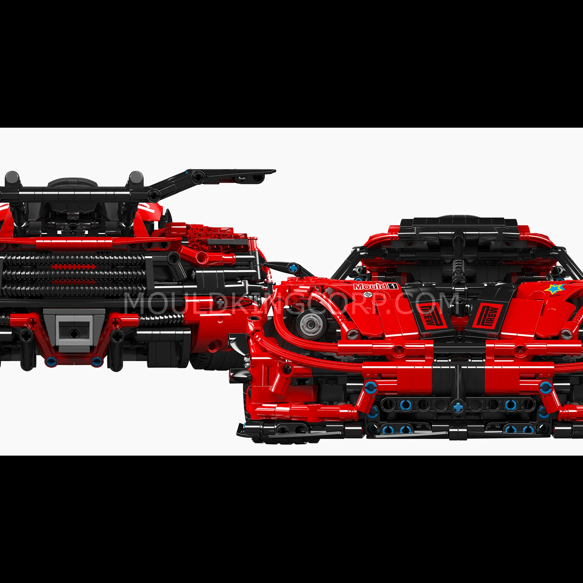 Mould King 13121 Regera R Hypercar Remote Controlled Model Building Set | 3,063 PCS - Image 5