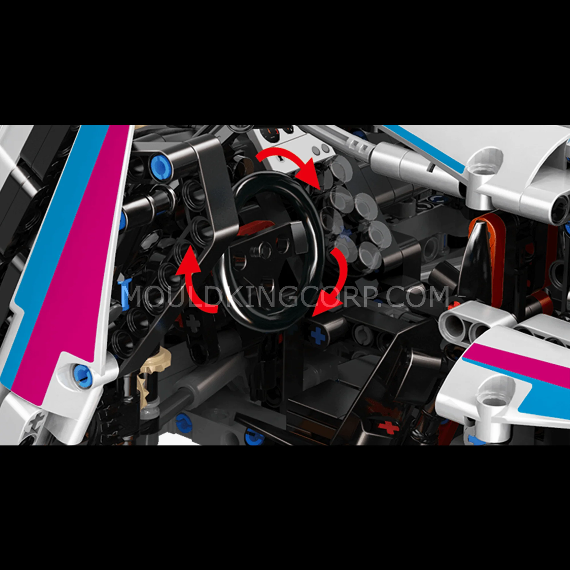 Mould King 13120S Regera Hypercar Remote Controlled Model Building Set | 3,063 PCS - Image 3