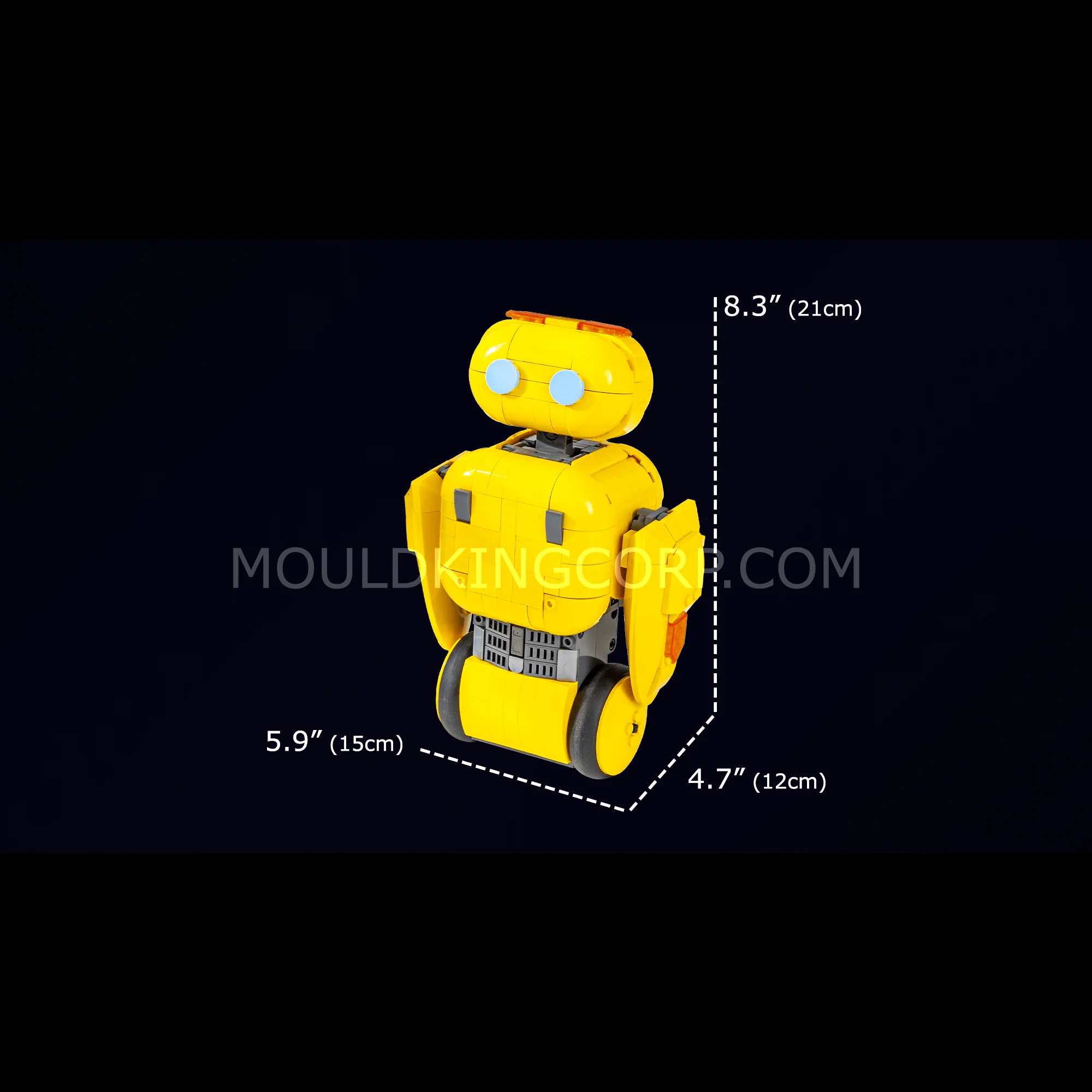 Mould King 13100 STEM Programmable RC Self-Balancing Robot Building Set | 496 PCS - Image 5