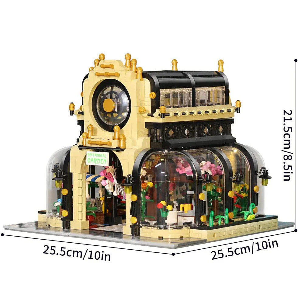 Mould King 16019 The Botanical Garden MOC Block Building Set | 2,147 PCS - Image 7