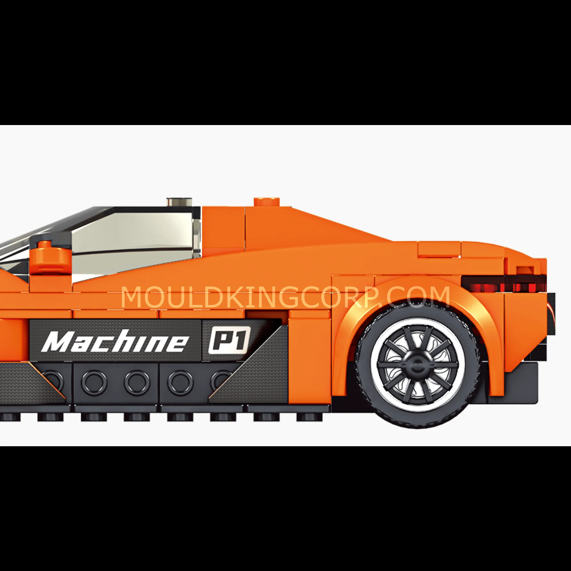 Mould King 27004 The Mini P1 Sports Car Building Set | 306 PCS - Image 4