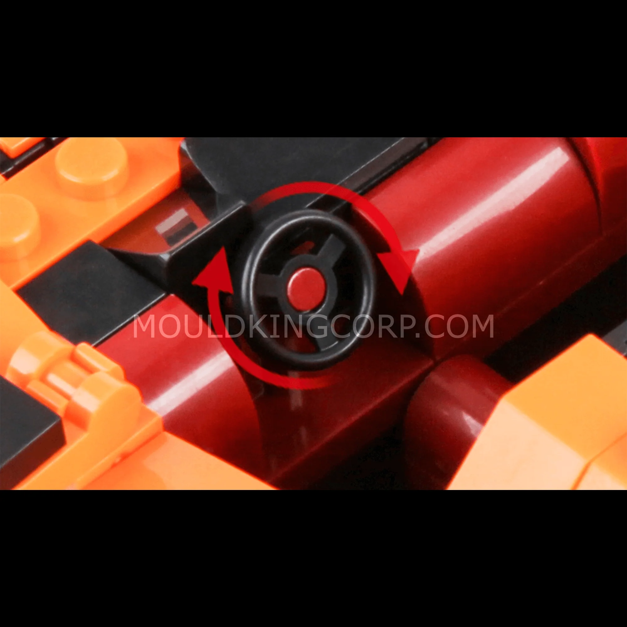 Mould King 27004 The Mini P1 Sports Car Building Set | 306 PCS - Image 6