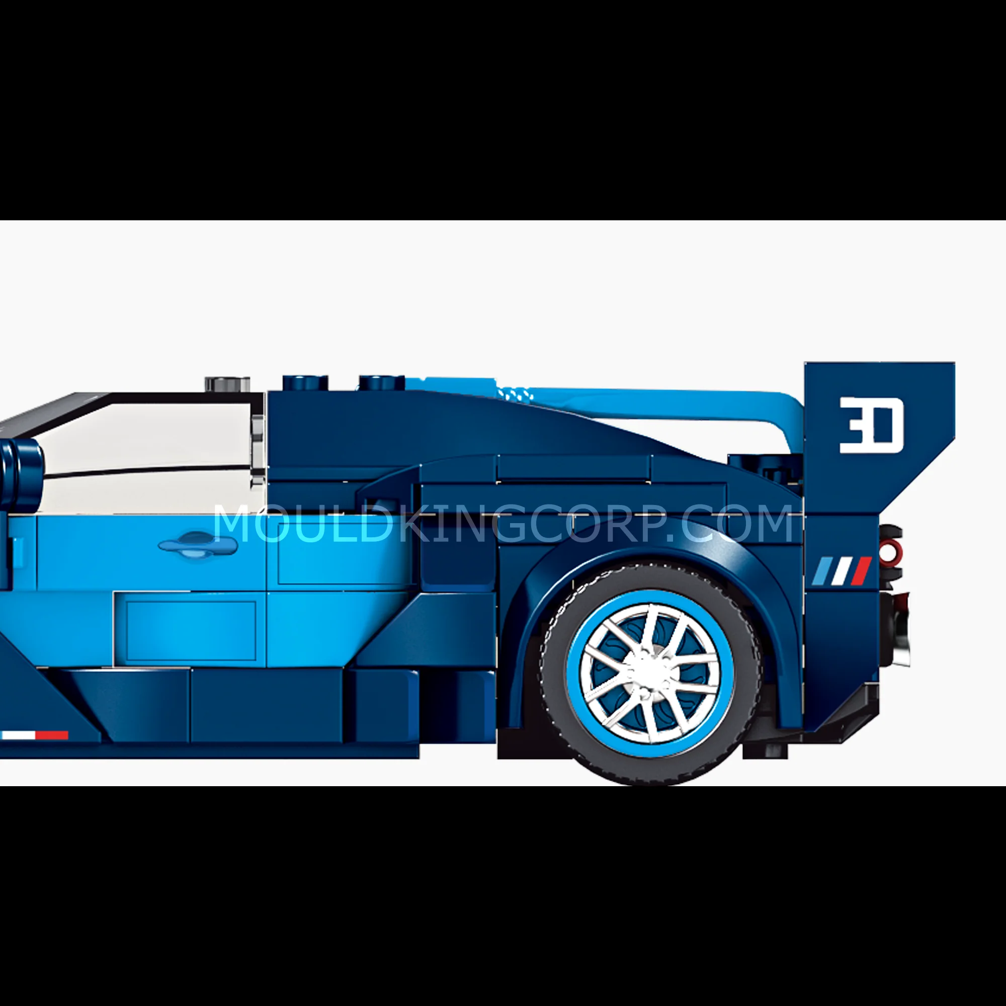 Mould King 27001 The Vision GT Mini Sports Car Building Set | 336 PCS - Image 3