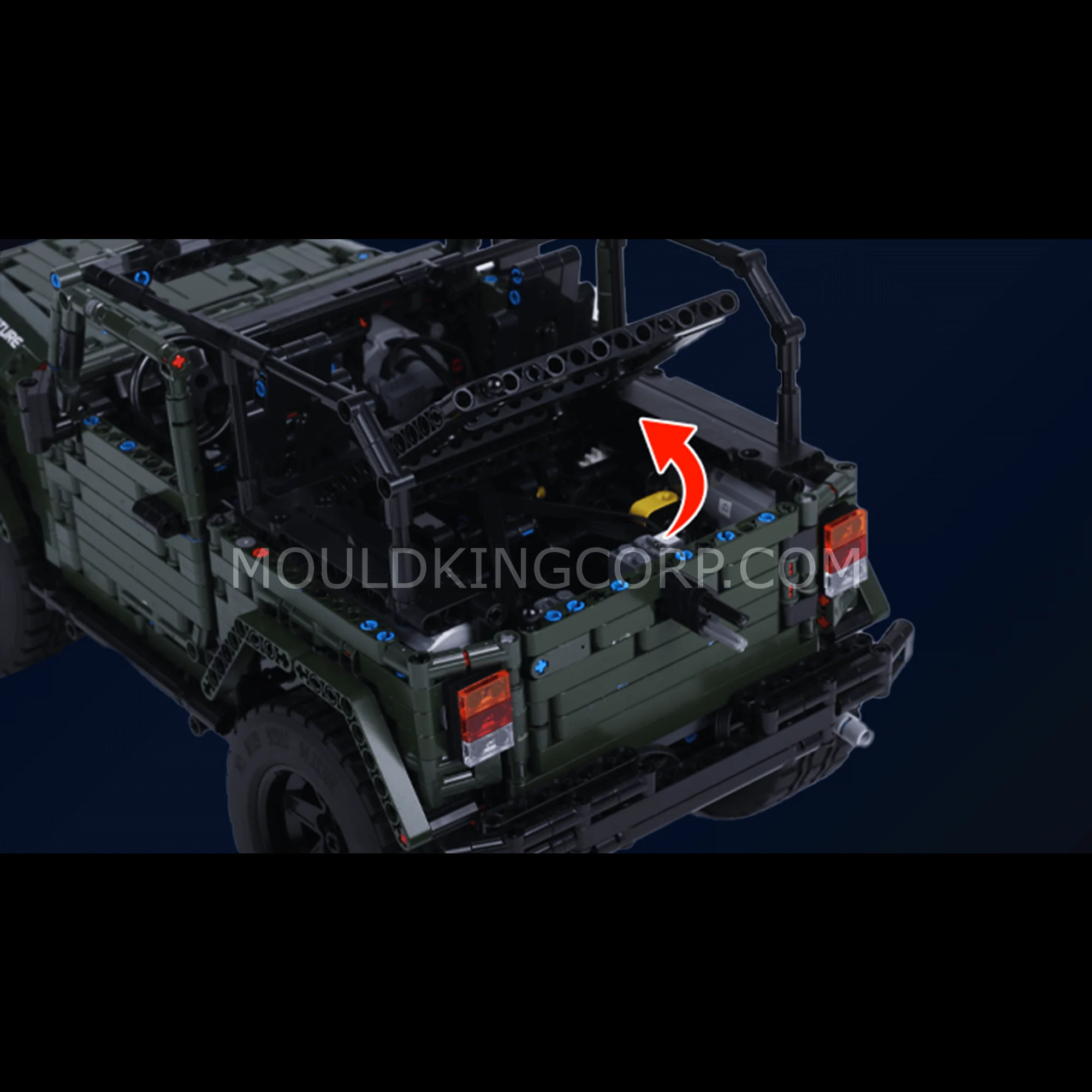 Mould King 13124 Wrangler Remote Controlled Building Set | 2,096 PCS - Image 4