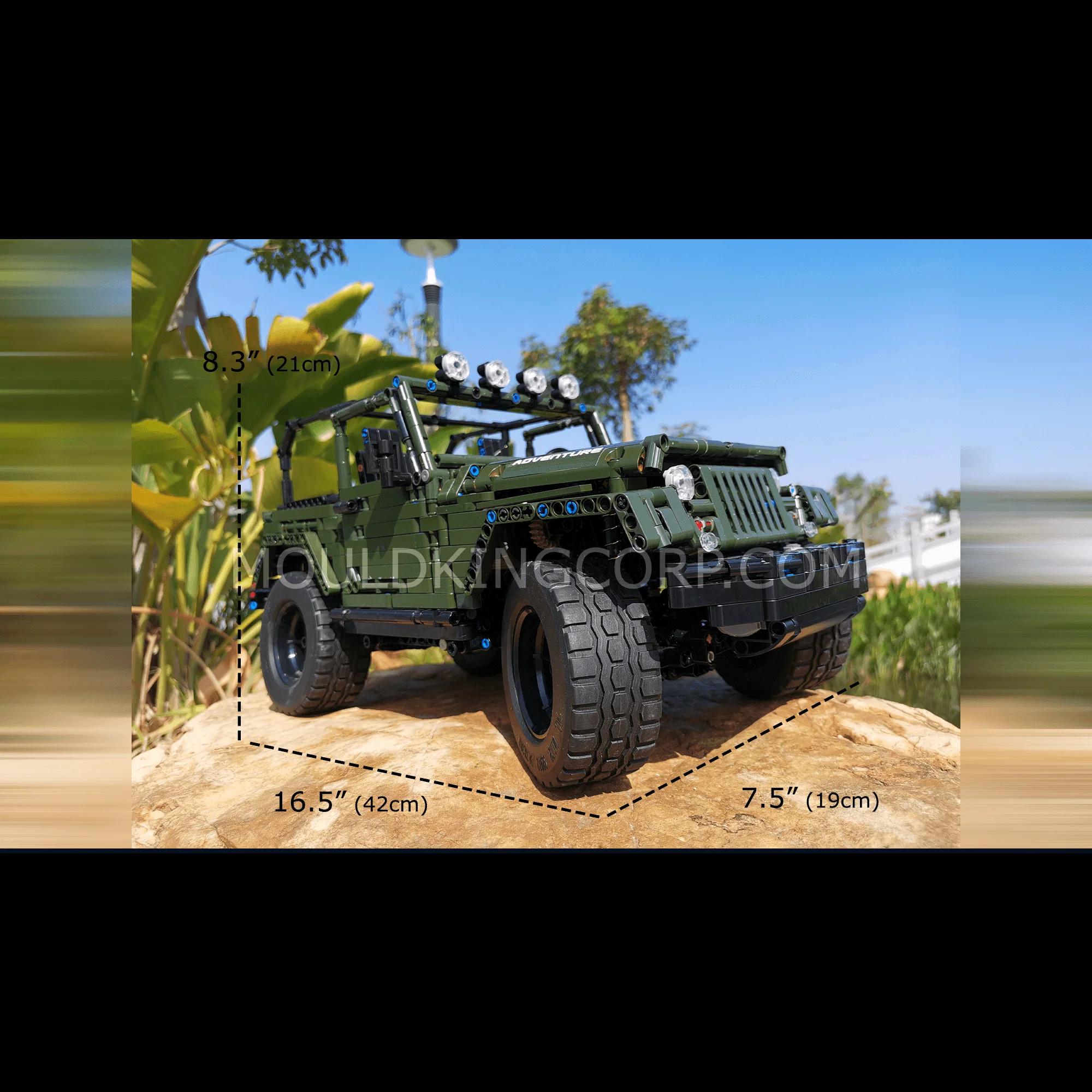 Mould King 13124 Wrangler Remote Controlled Building Set | 2,096 PCS - Image 6